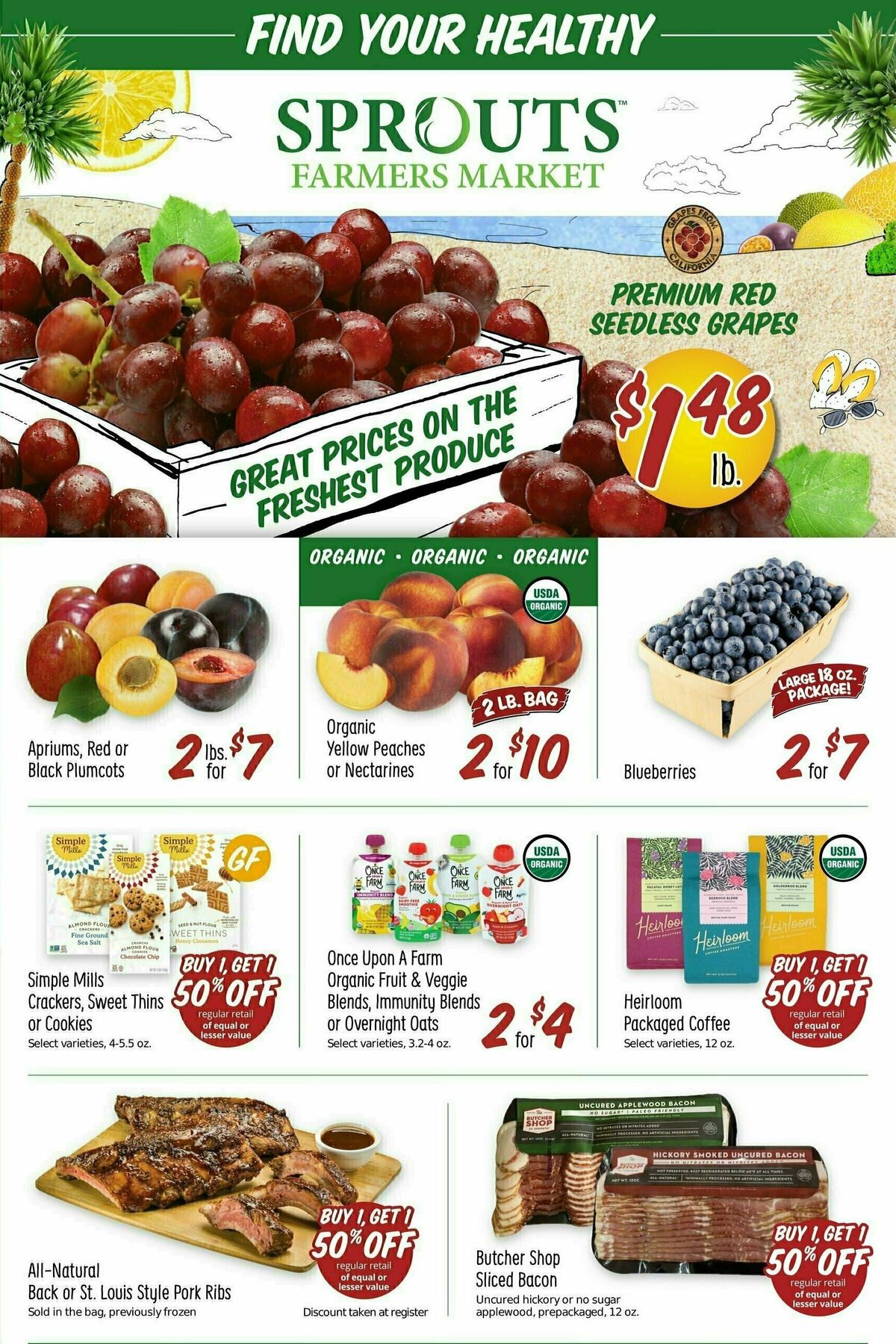 Sprouts Farmers Market Weekly Ad from August 2