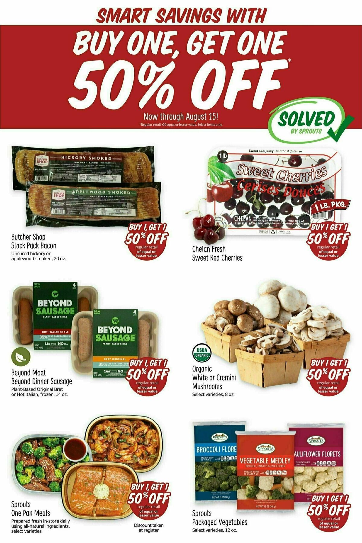 Sprouts Farmers Market Weekly Ad from August 9