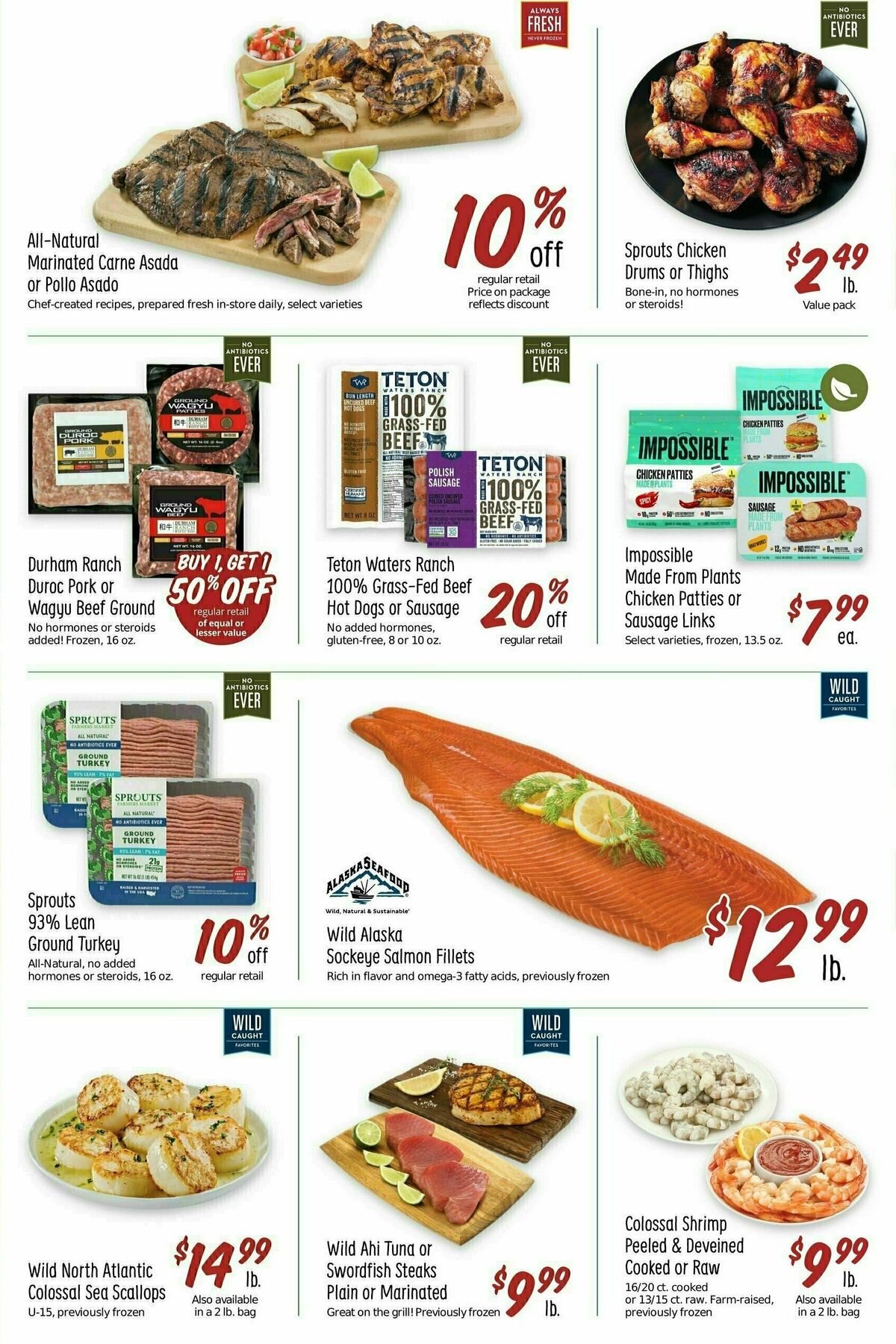 Sprouts Farmers Market Weekly Ad from August 9