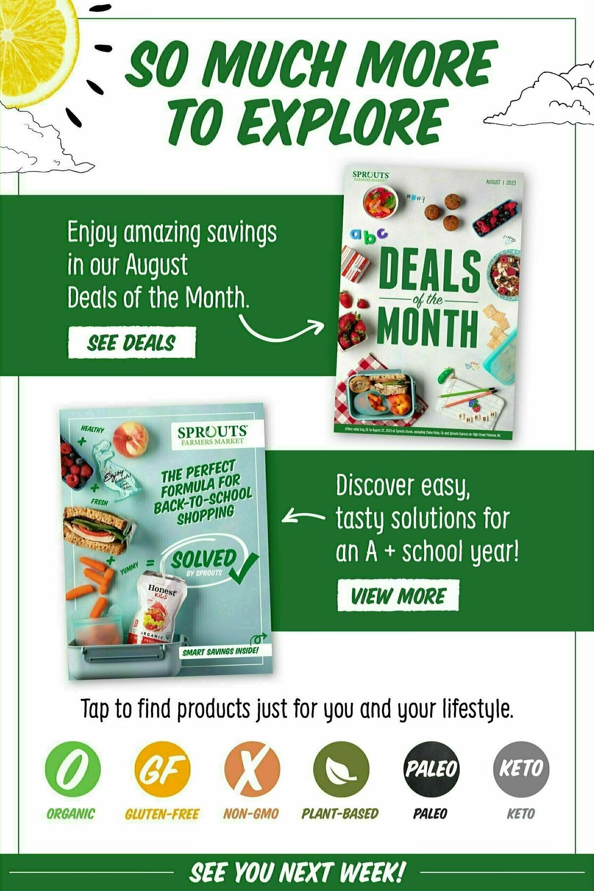 Sprouts Farmers Market Weekly Ad from August 16