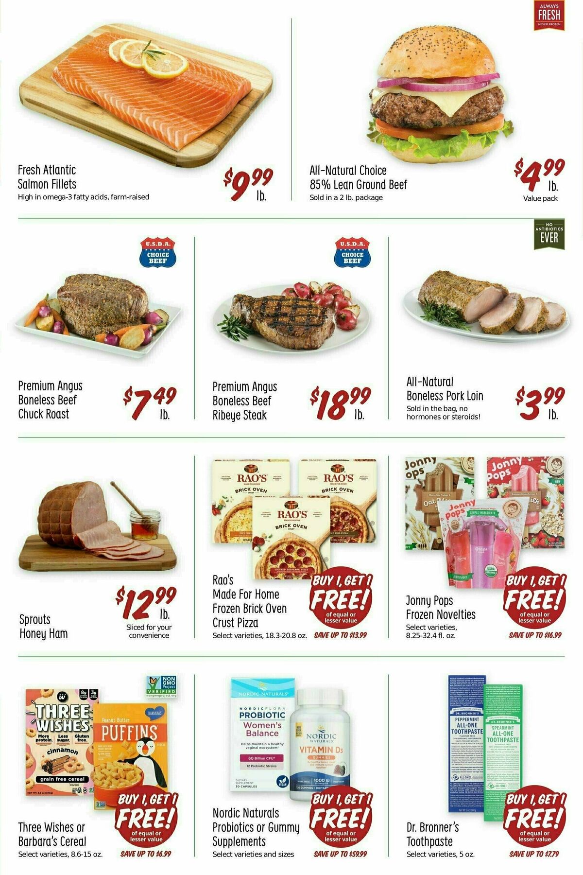 Sprouts Farmers Market Weekly Ad from August 23
