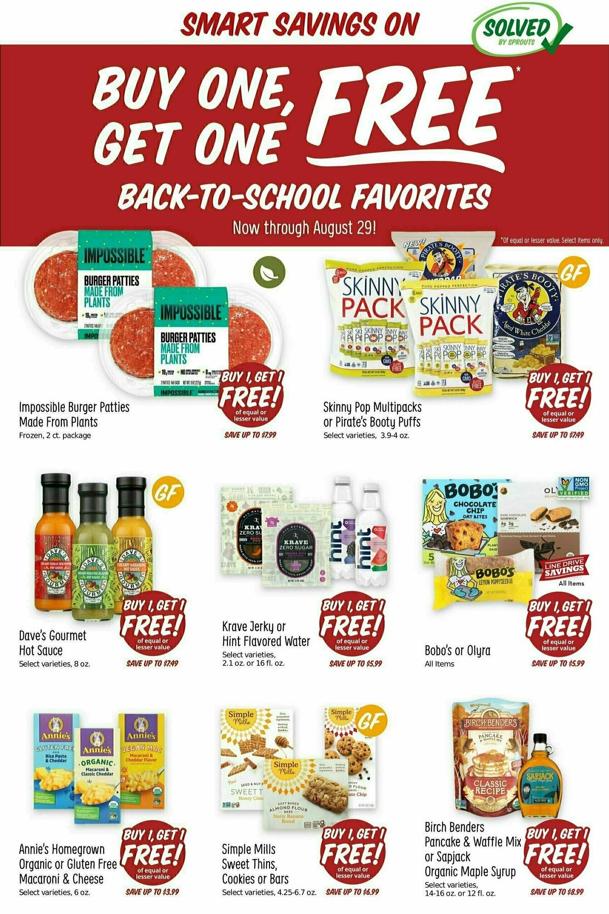 Sprouts Farmers Market Weekly Ad from August 23