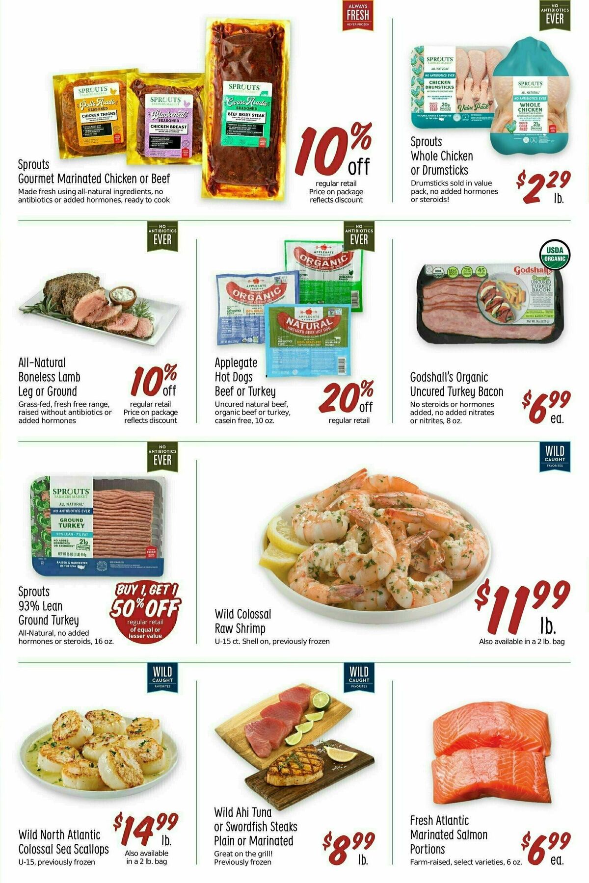Sprouts Farmers Market Weekly Ad from August 23