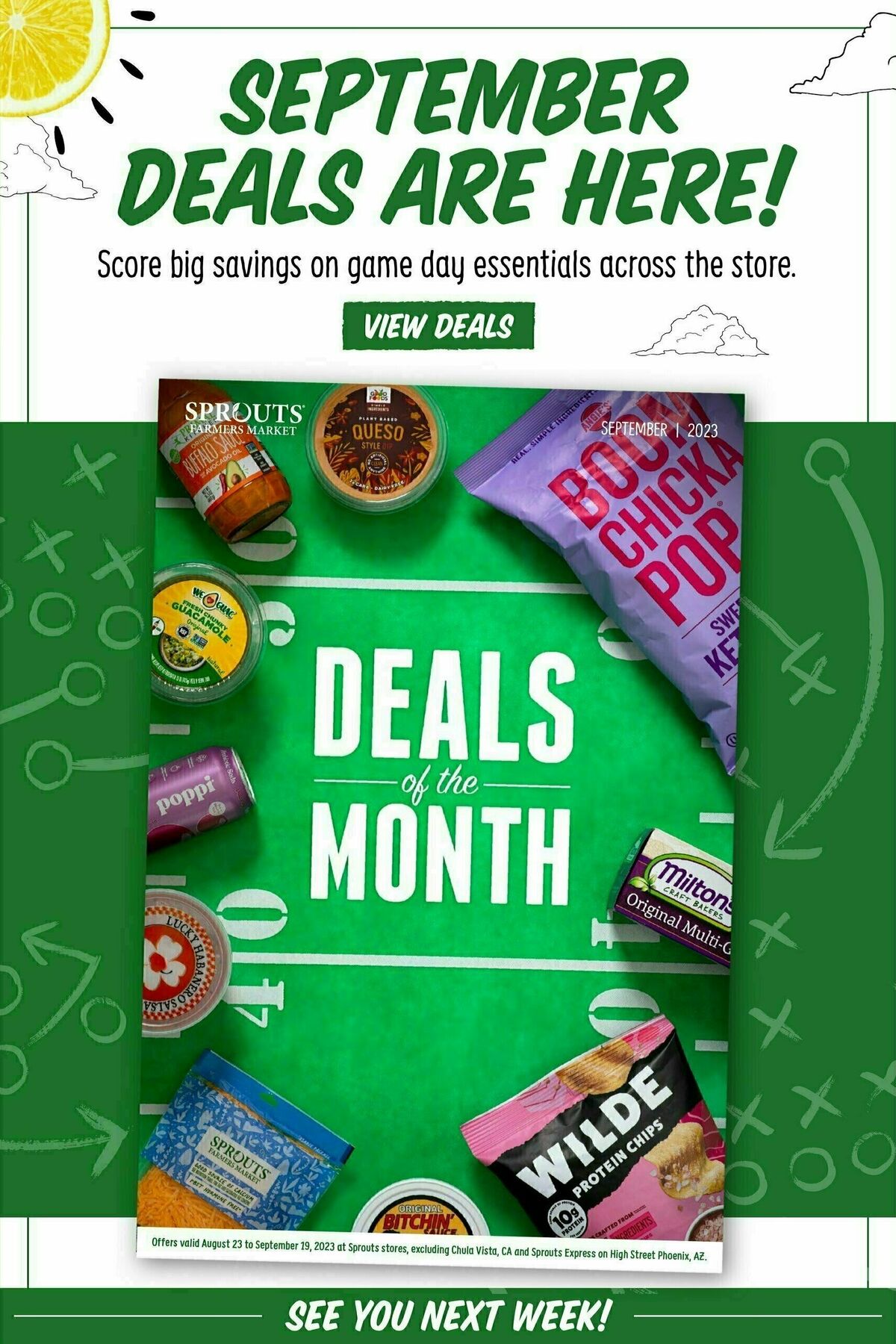 Sprouts Farmers Market Weekly Ad from August 30