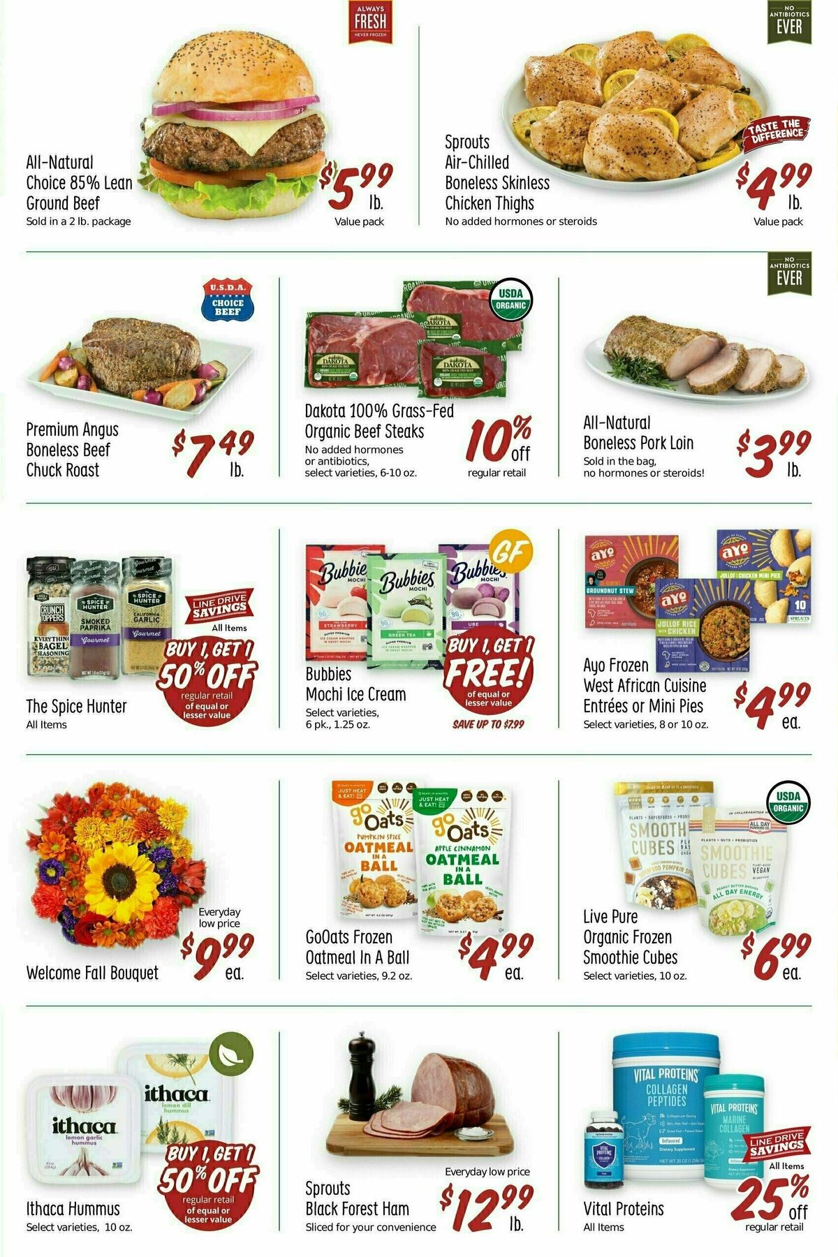 Sprouts Farmers Market Weekly Ad from September 20