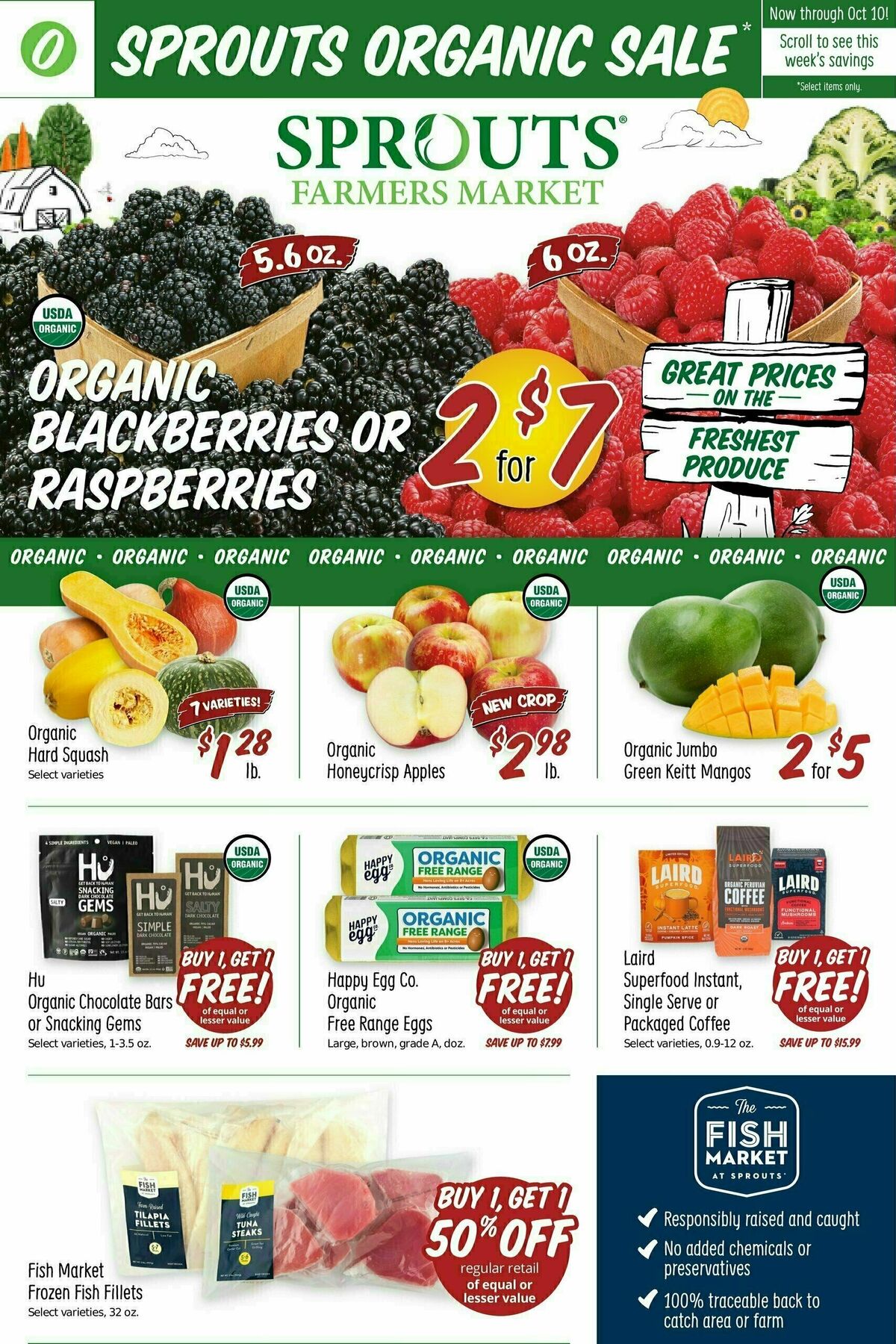 Sprouts Farmers Market Weekly Ad from September 27