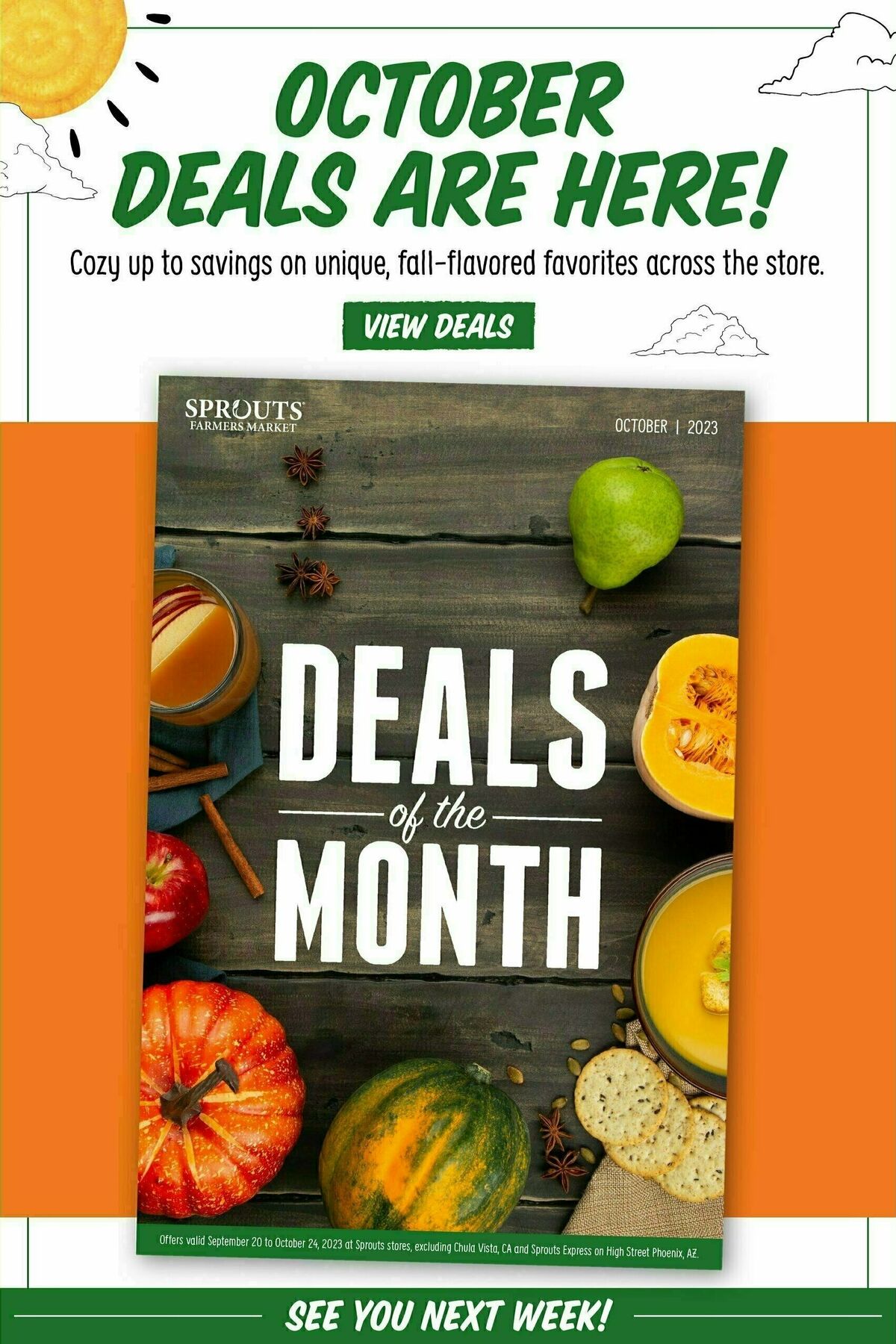Sprouts Farmers Market Weekly Ad from September 27