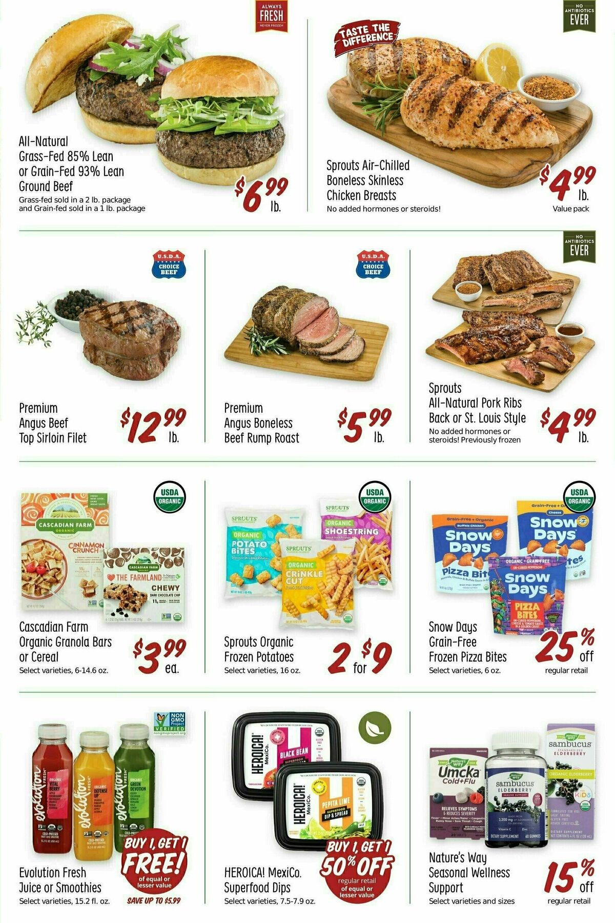 Sprouts Farmers Market Weekly Ad from September 27