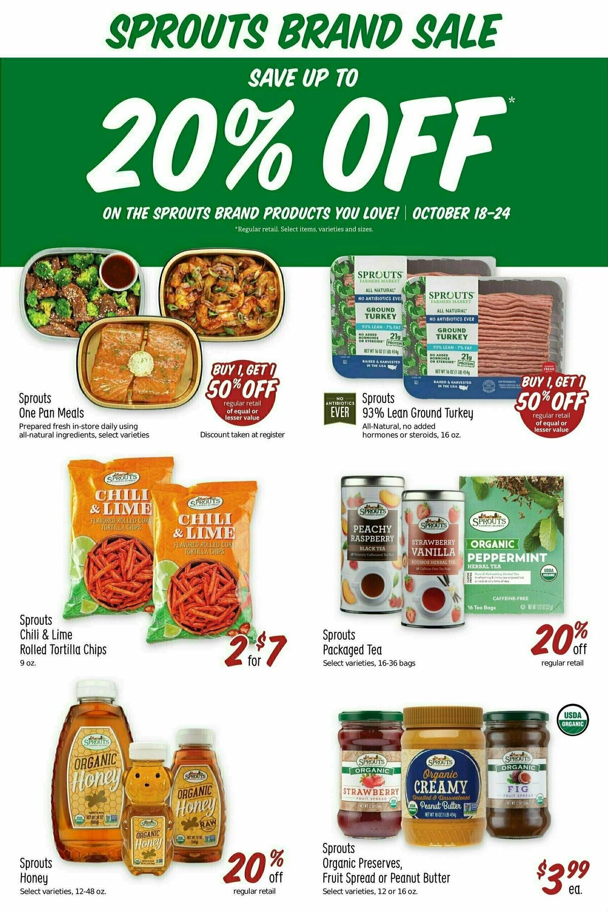 Sprouts Farmers Market Weekly Ad from October 18