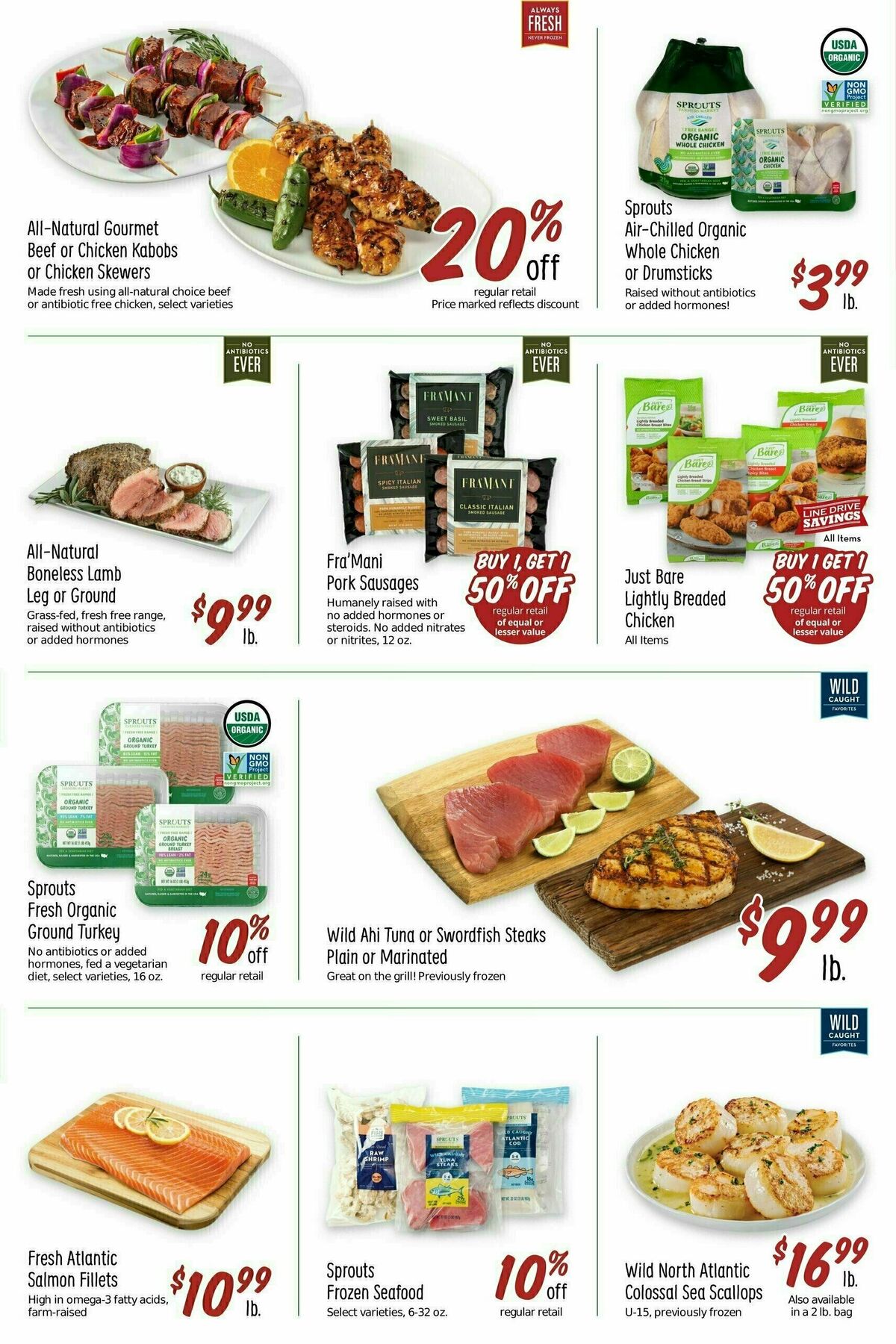 Sprouts Farmers Market Weekly Ad from October 25