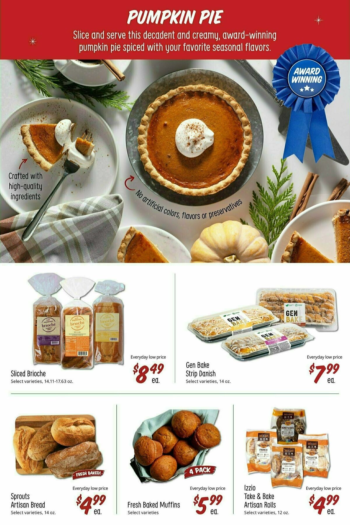Sprouts Farmers Market Weekly Ad from October 25