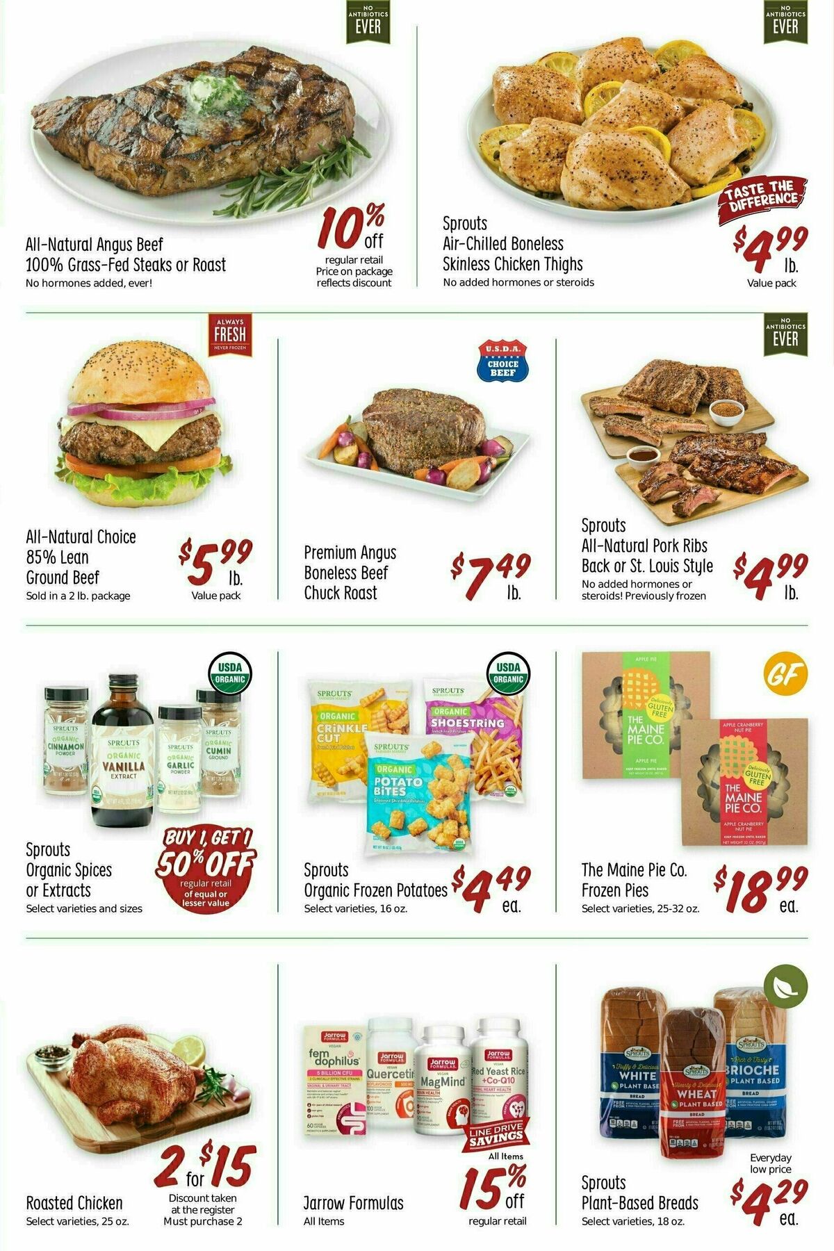 Sprouts Farmers Market Weekly Ad from November 1