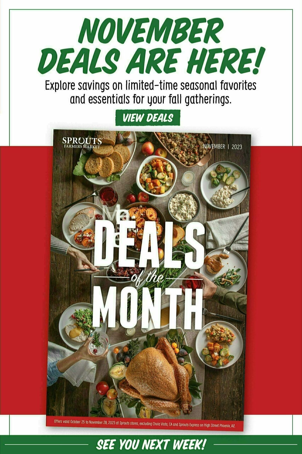 Sprouts Farmers Market Weekly Ad from November 15