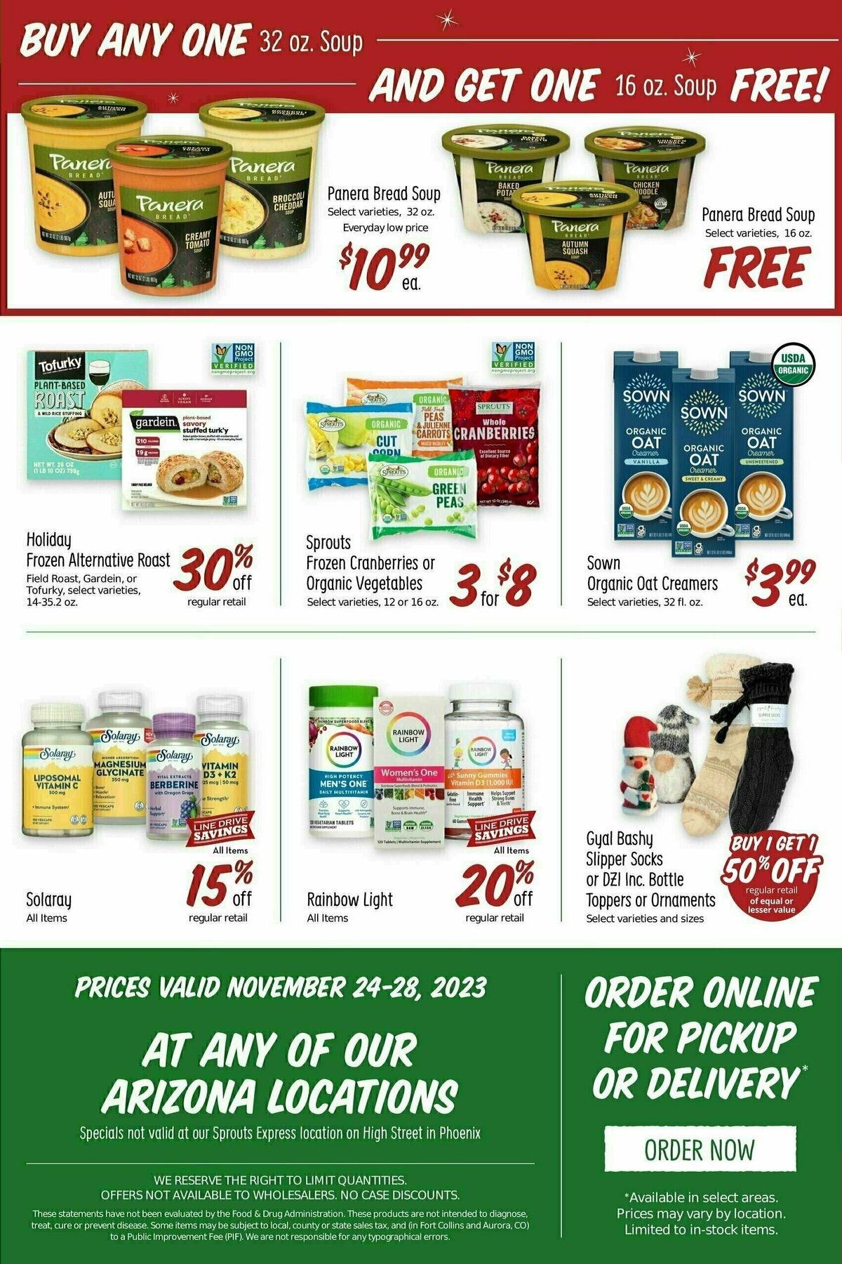 Sprouts Farmers Market Weekly Ad from November 24