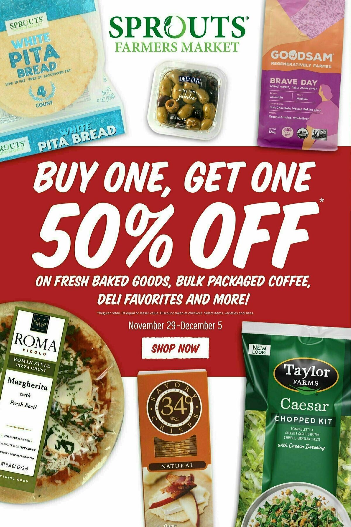 Sprouts Farmers Market Weekly Ad from November 29