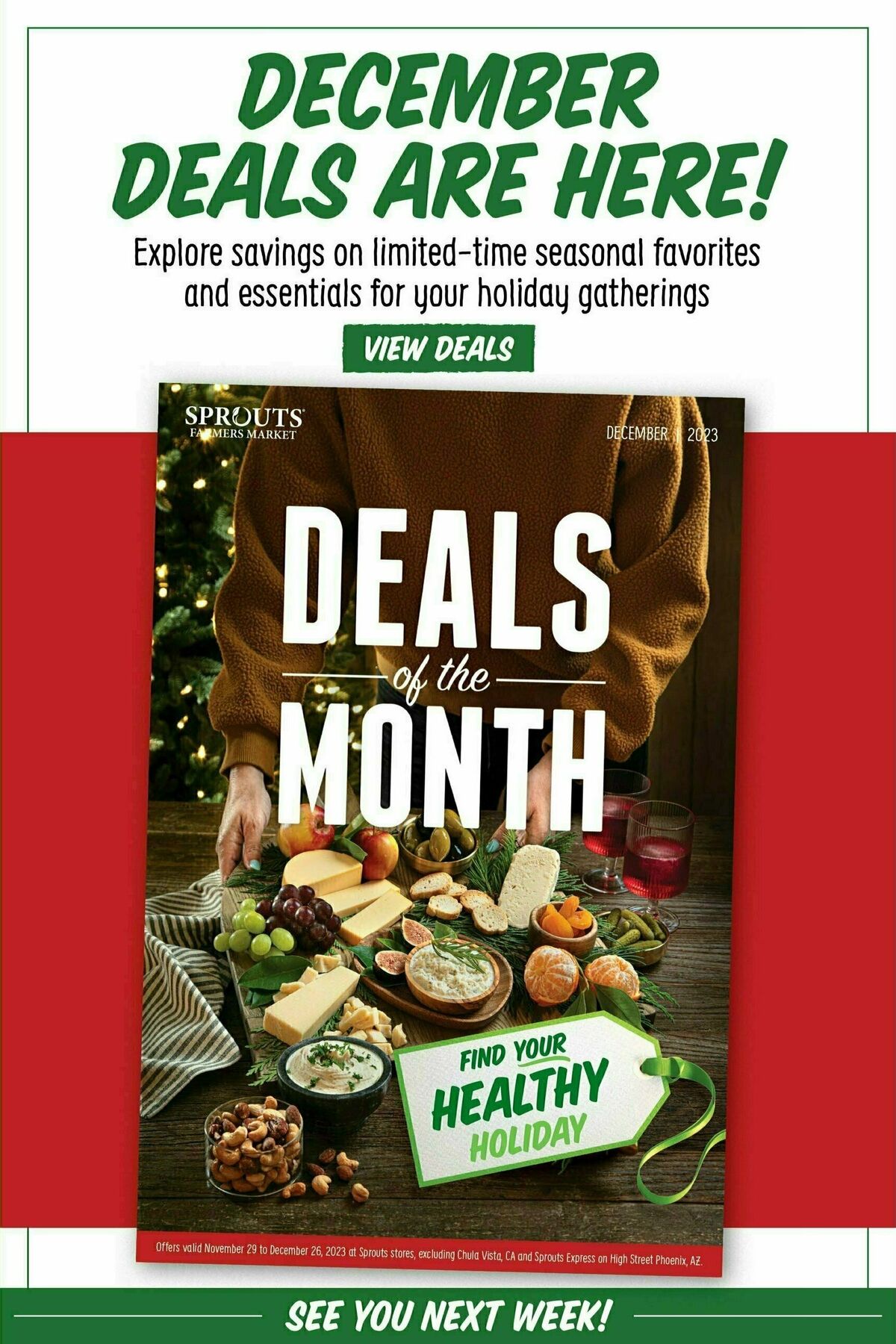 Sprouts Farmers Market Weekly Ad from December 6