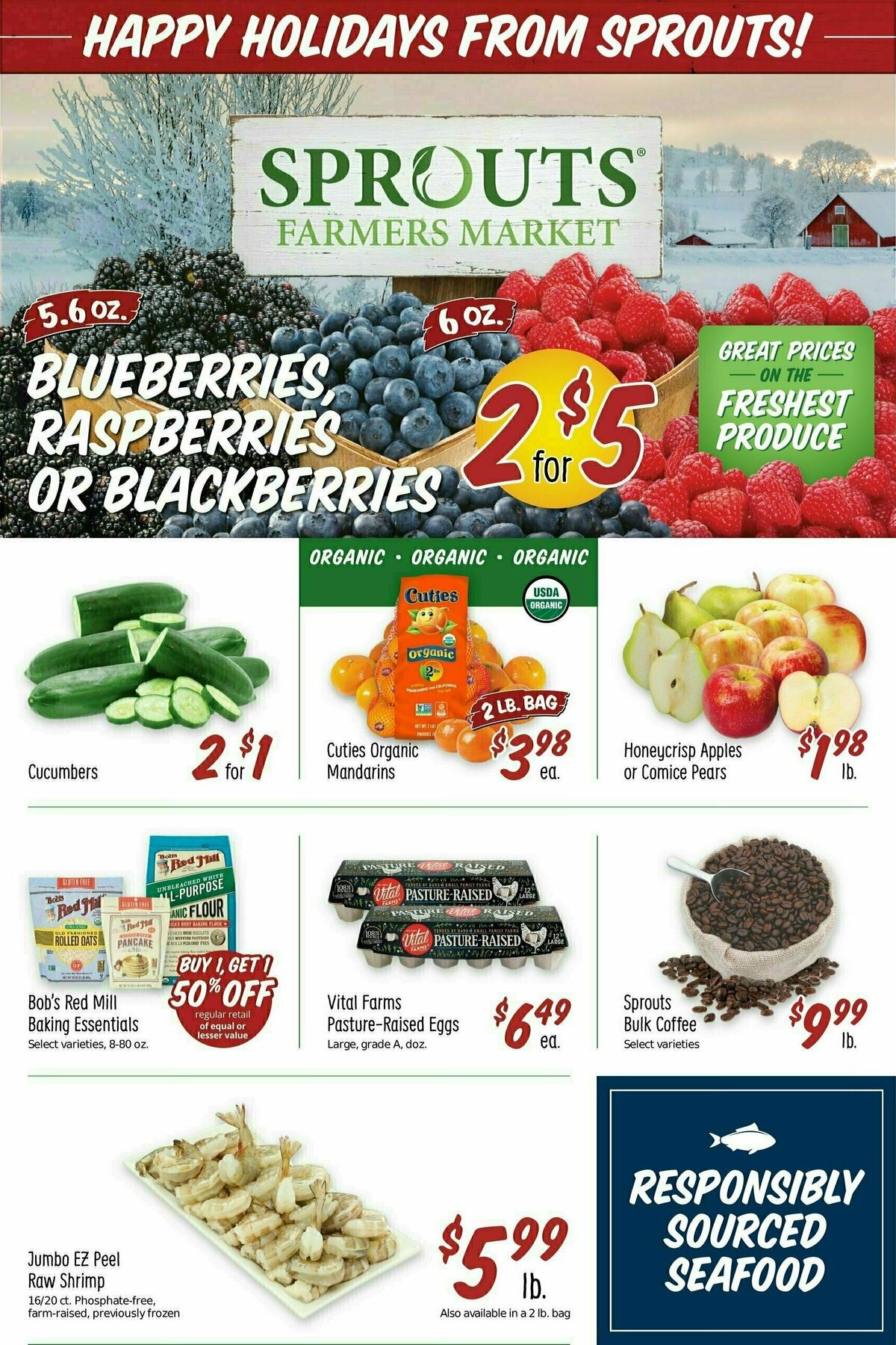 Sprouts Farmers Market Weekly Ad from December 13