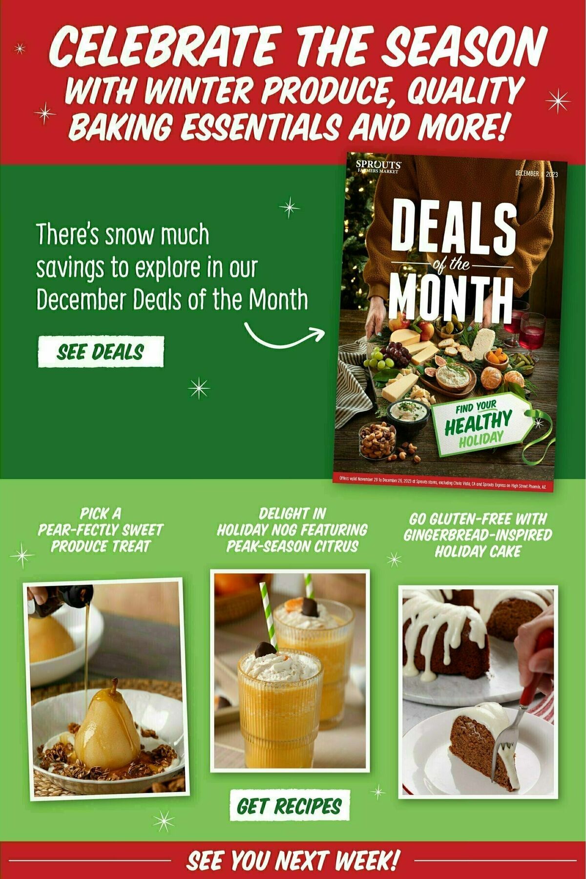 Sprouts Farmers Market Weekly Ad from December 20
