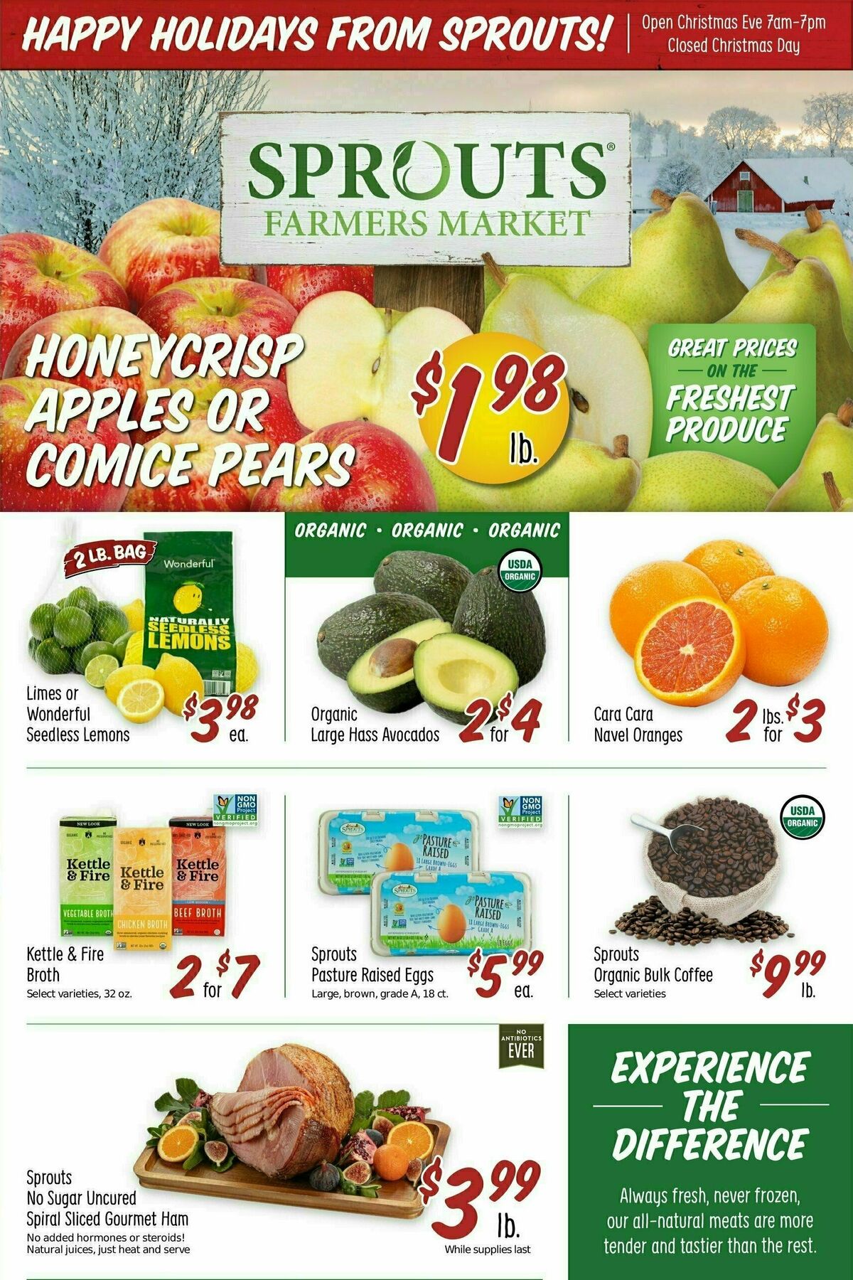 Sprouts Farmers Market Weekly Ad from December 20