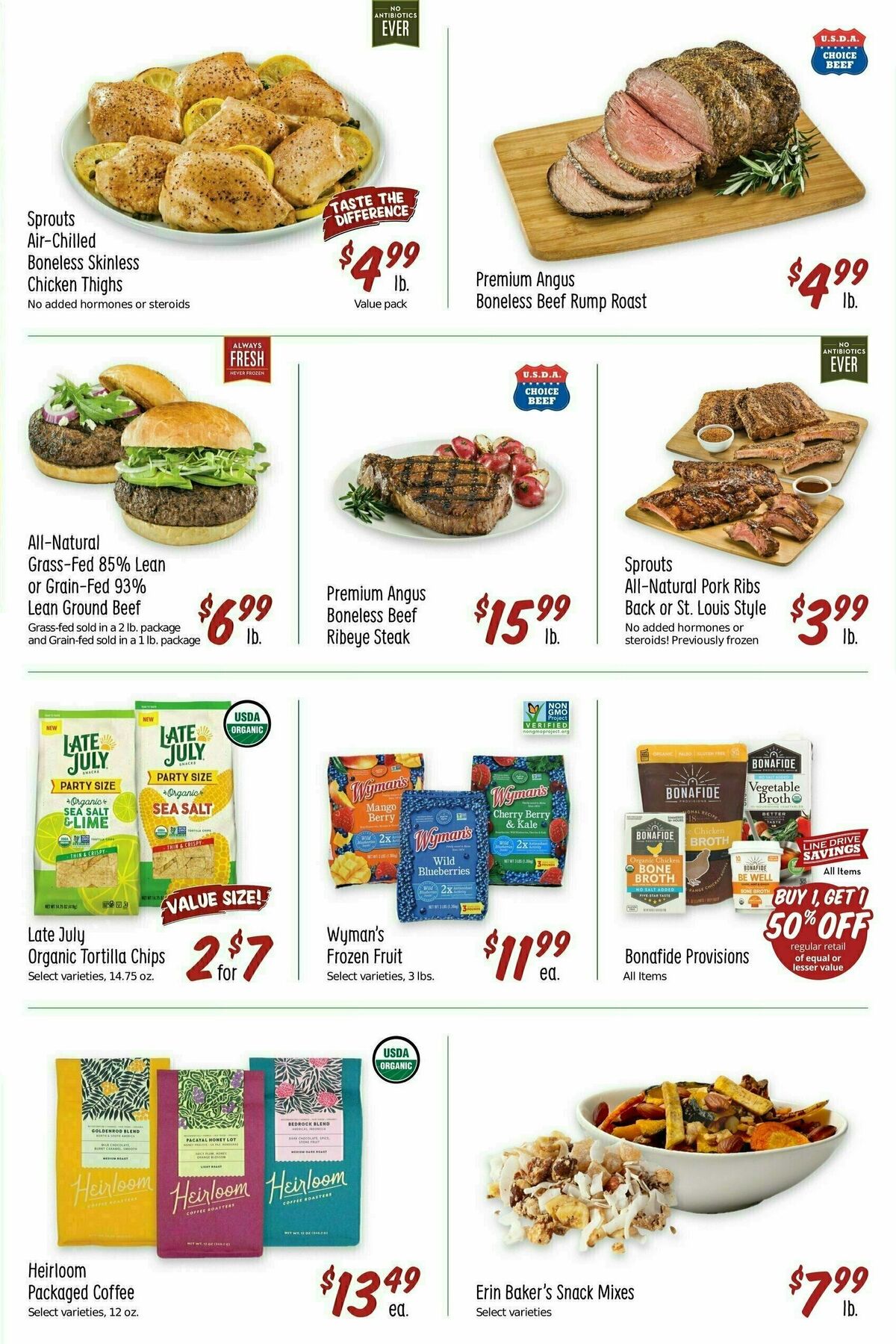 Sprouts Farmers Market Weekly Ad from January 3