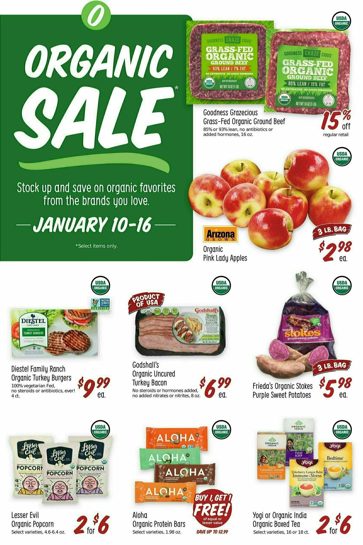 Sprouts Farmers Market Weekly Ad from January 10