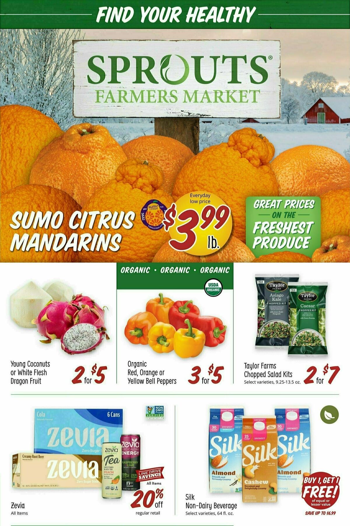 Sprouts Farmers Market Weekly Ad from January 17