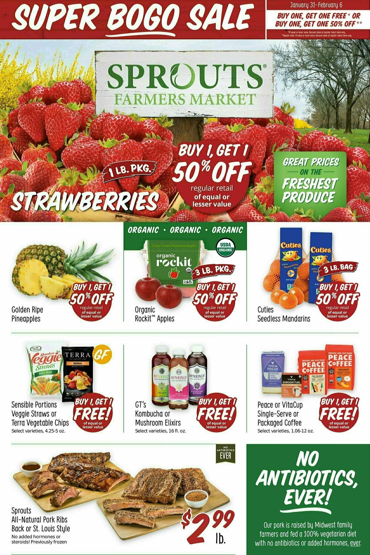 Sprouts Farmers Market Weekly Ad from January 31