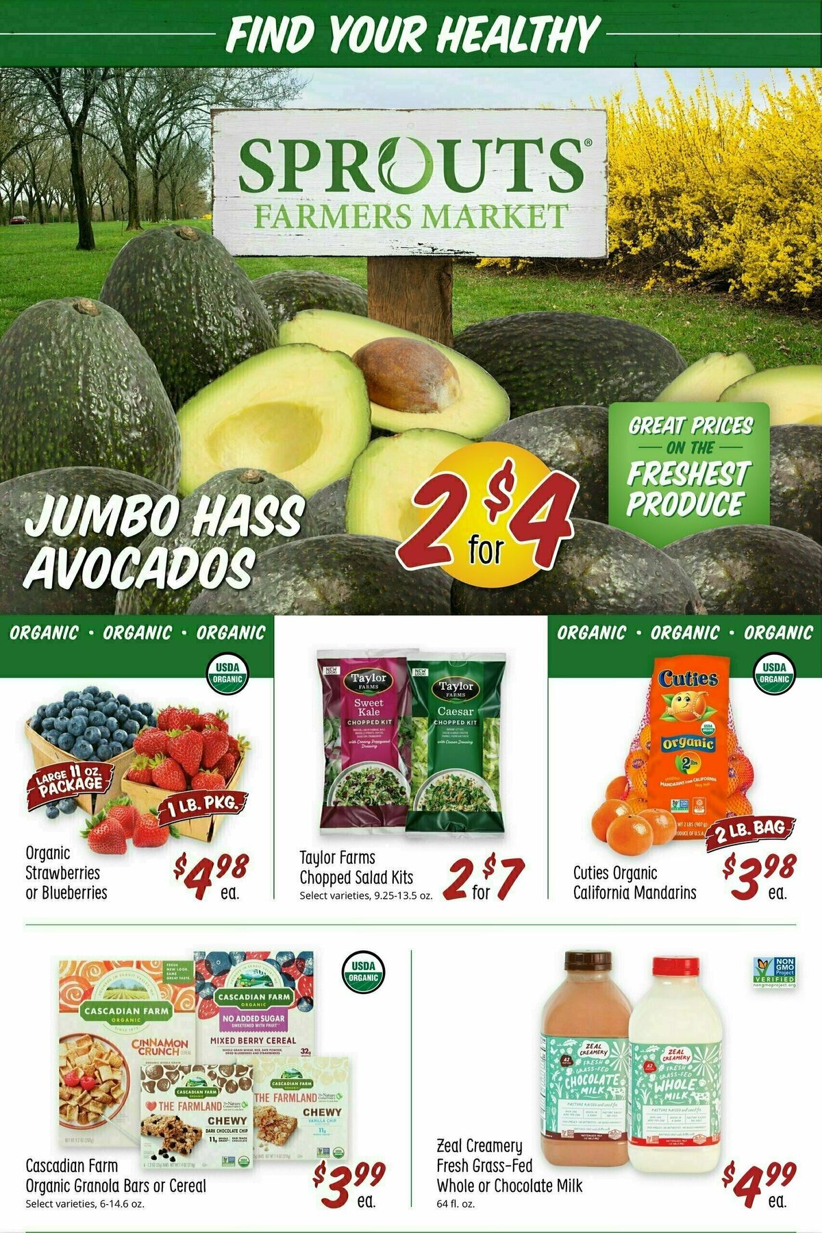 Sprouts Farmers Market Weekly Ad from February 14