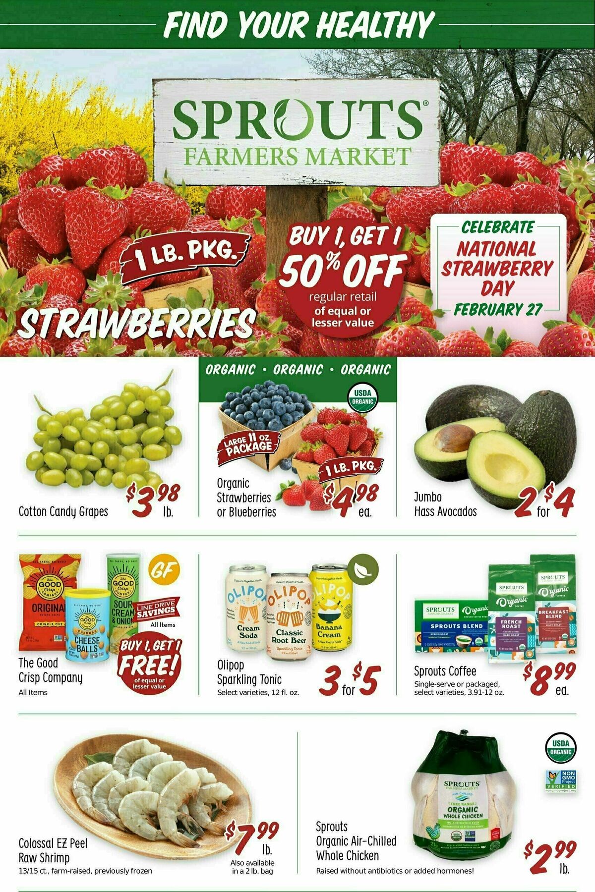 Sprouts Farmers Market Weekly Ad from February 21