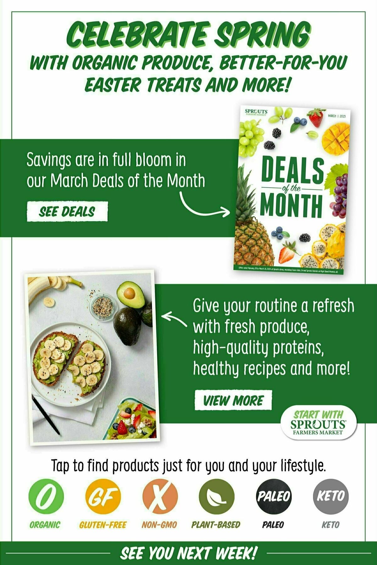 Sprouts Farmers Market Weekly Ad from February 21