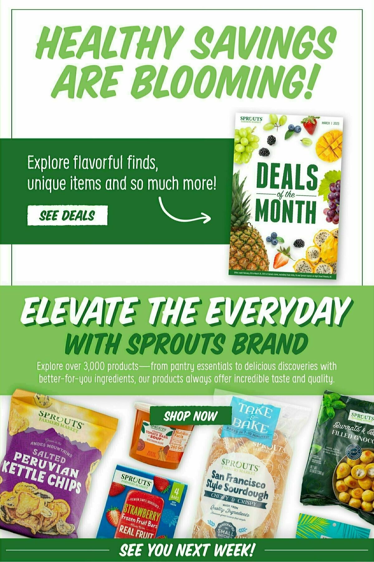 Sprouts Farmers Market Weekly Ad from March 20