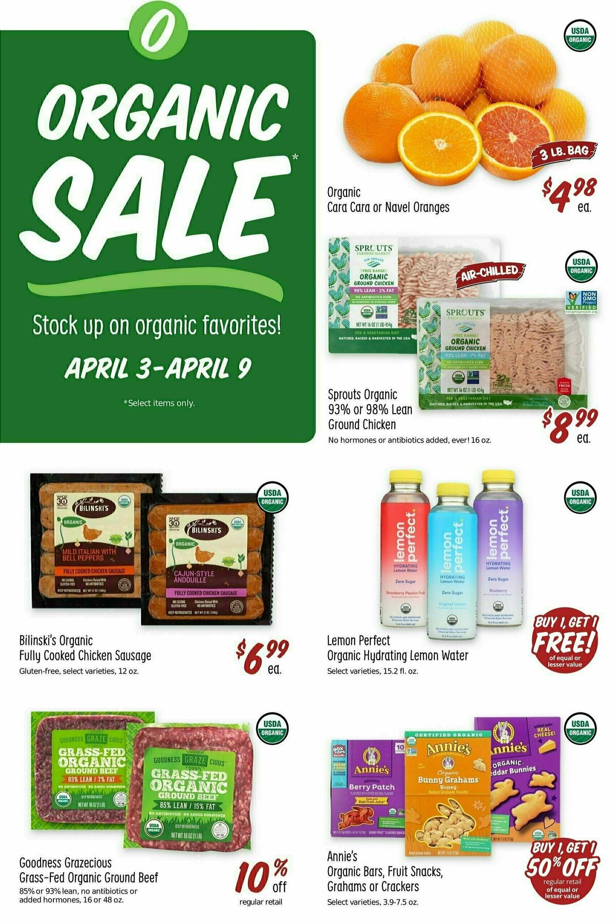 Sprouts Farmers Market Weekly Ad from April 3