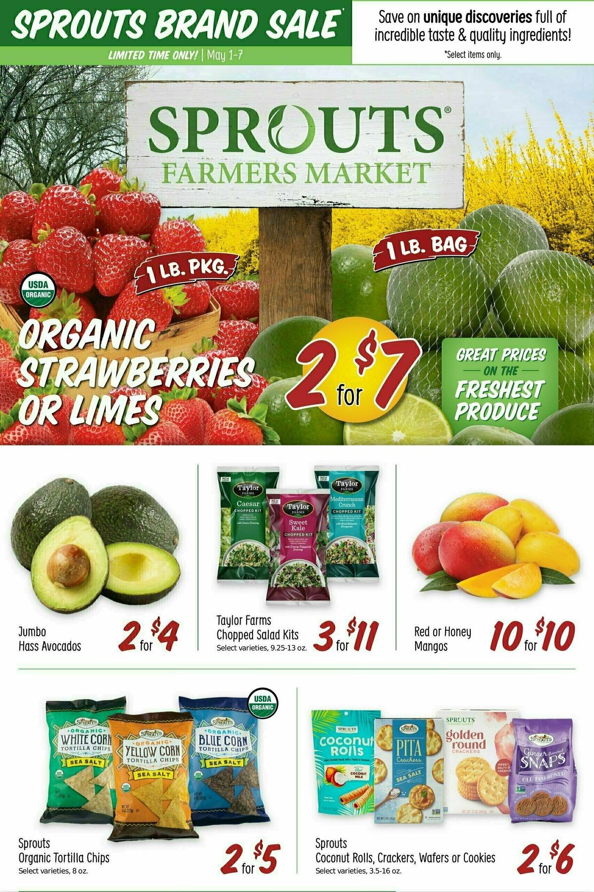 Sprouts Farmers Market Weekly Ad from May 1