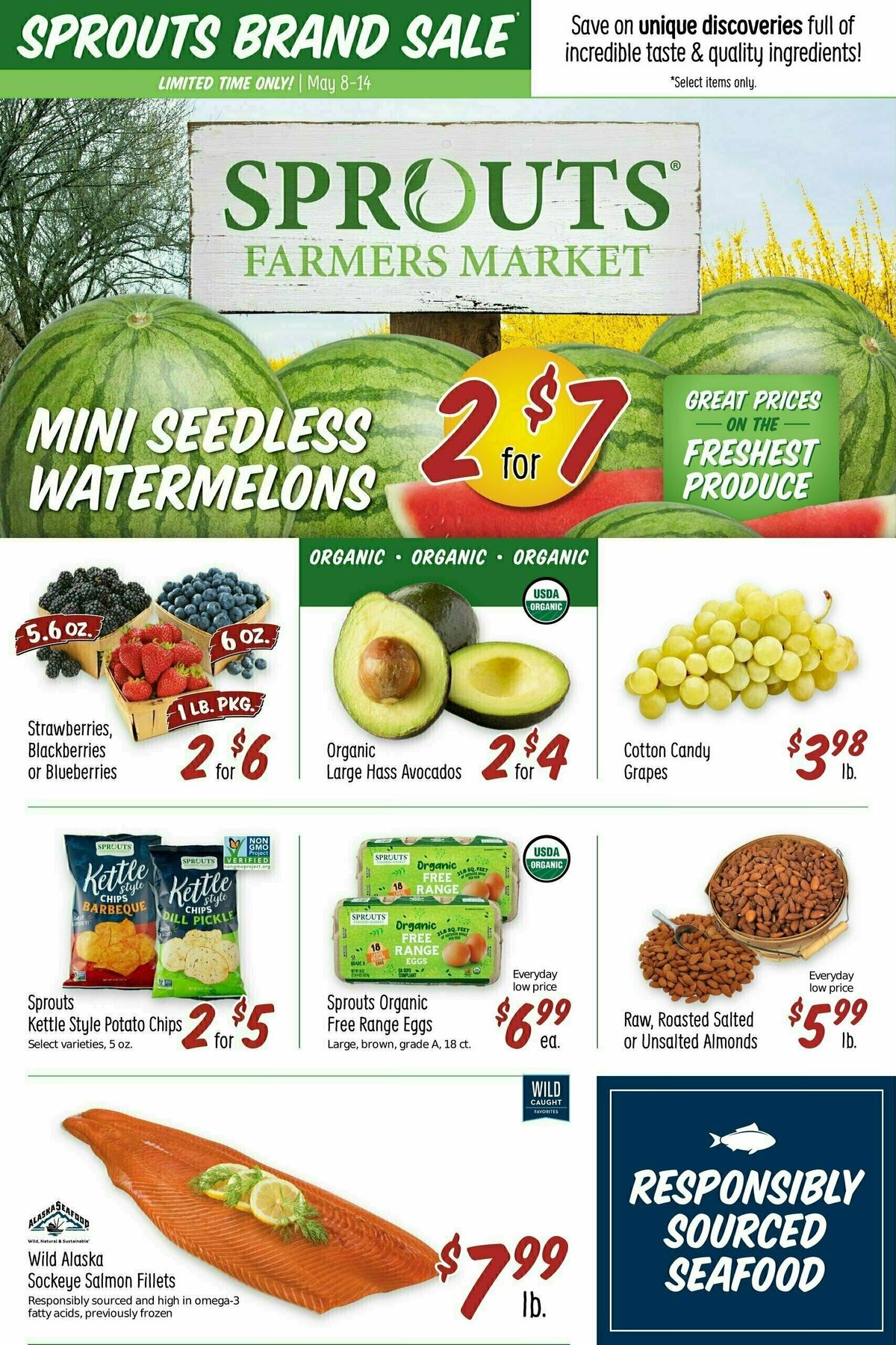 Sprouts Farmers Market Weekly Ad from May 8