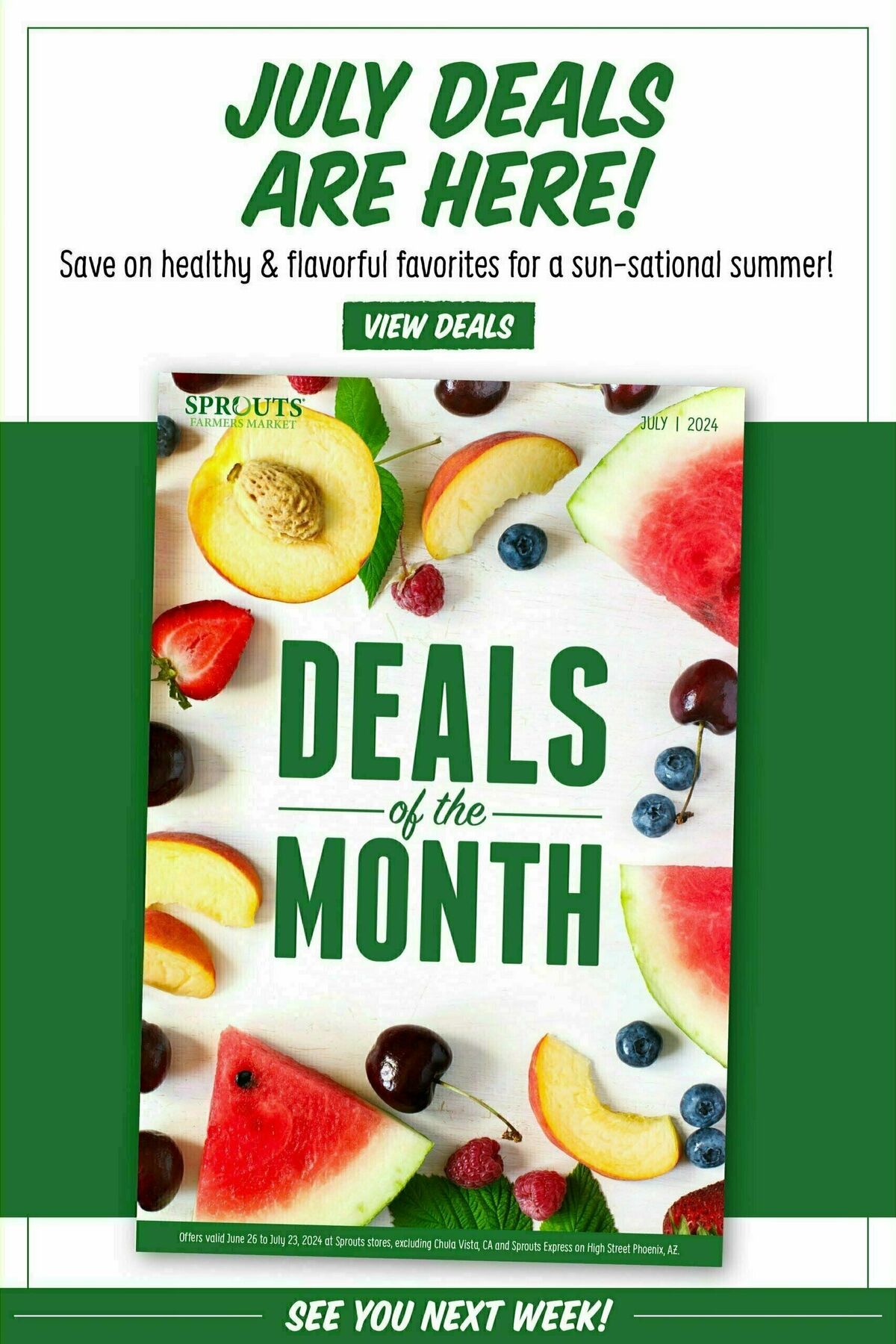 Sprouts Farmers Market Weekly Ad from July 3