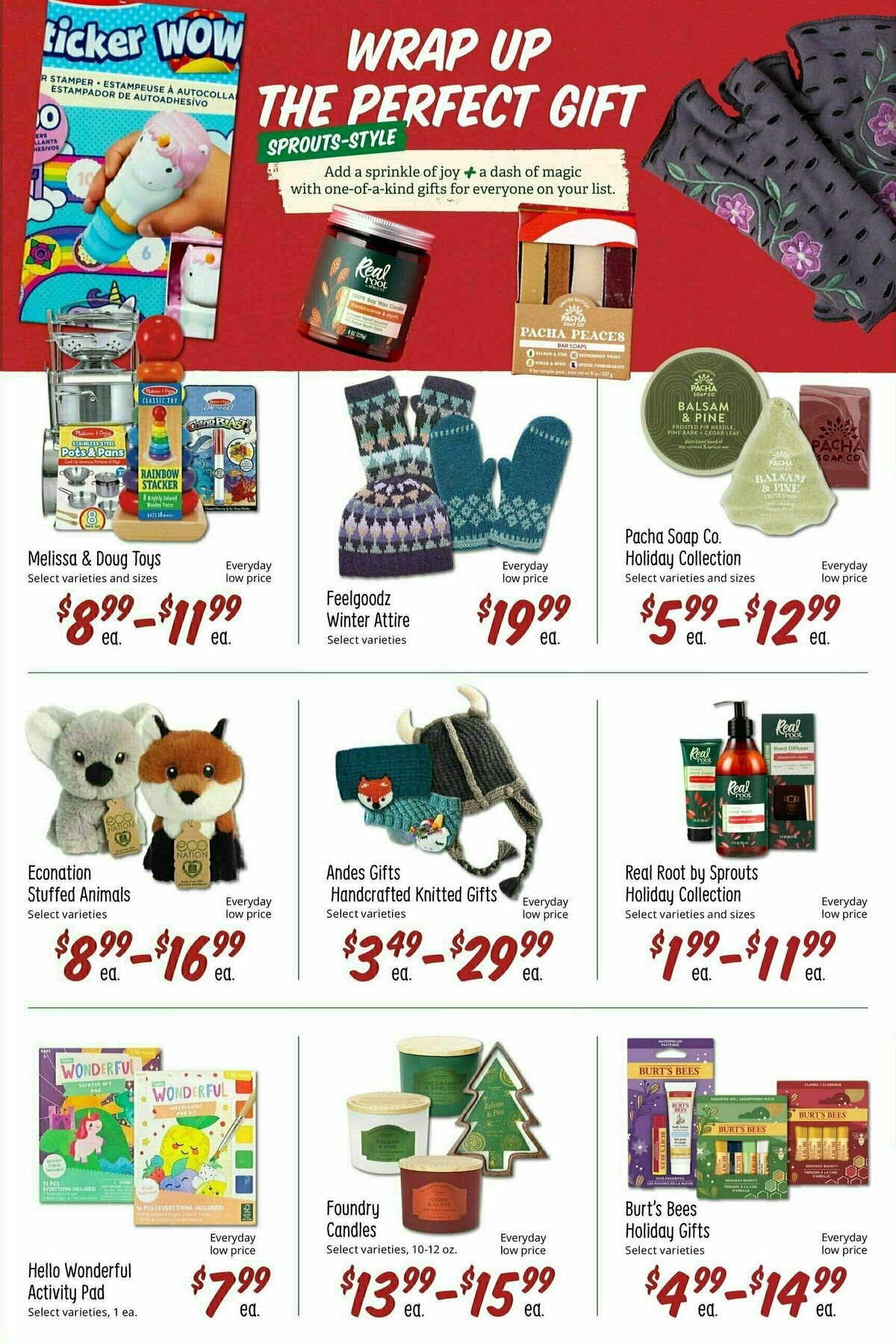 Sprouts Farmers Market Deals of the Month Weekly Ad from December 4