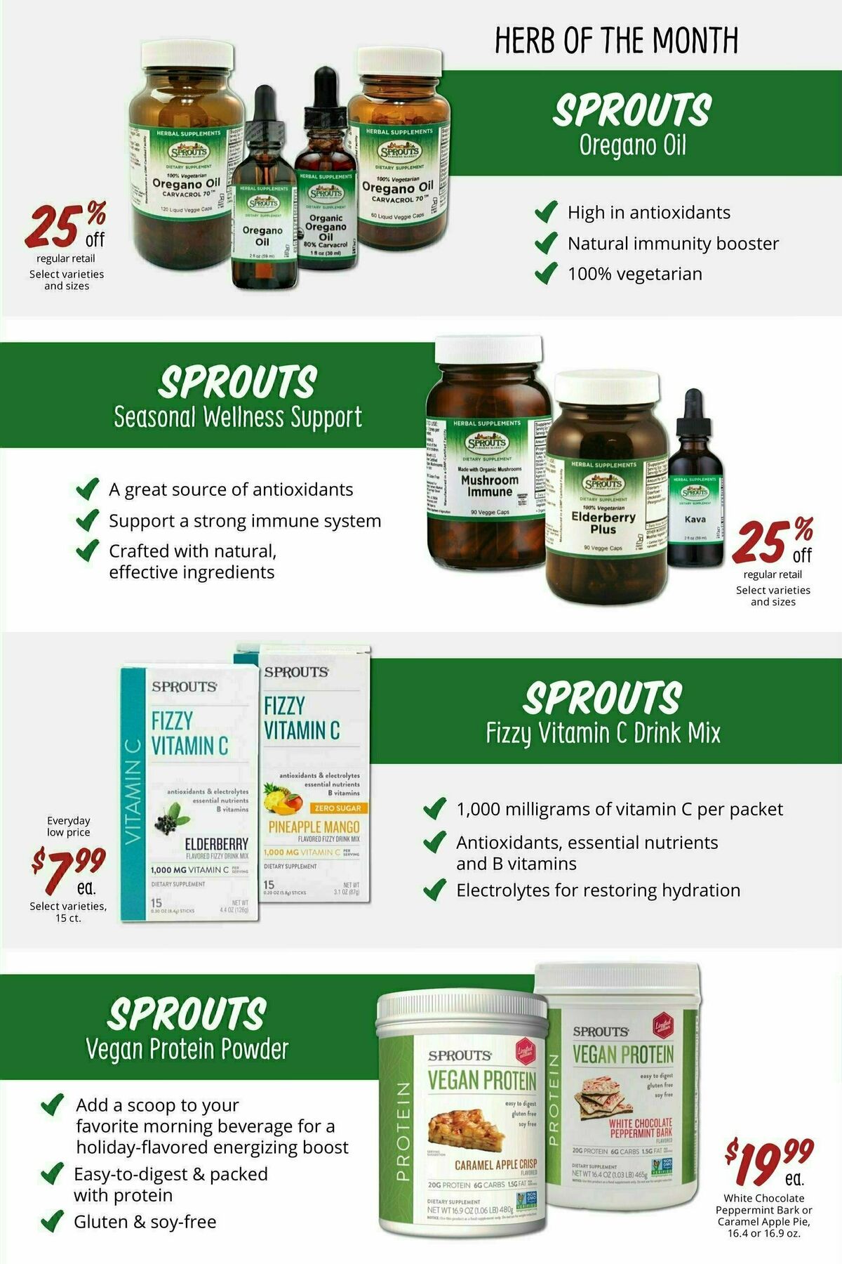 Sprouts Farmers Market Deals of the Month Weekly Ad from December 4