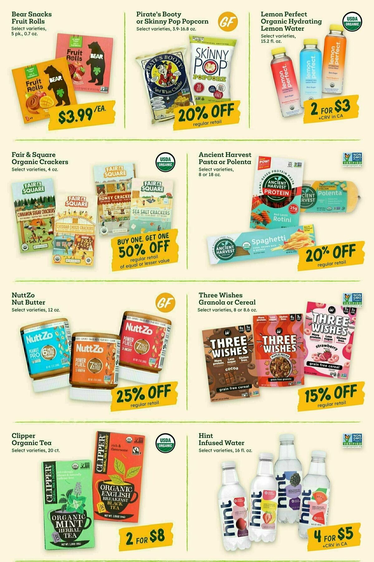 Sprouts Farmers Market Deals of the Month Weekly Ad from January 1