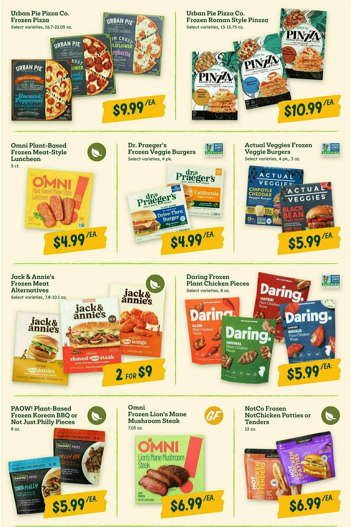 Sprouts Farmers Market Deals of the Month Weekly Ad from January 1