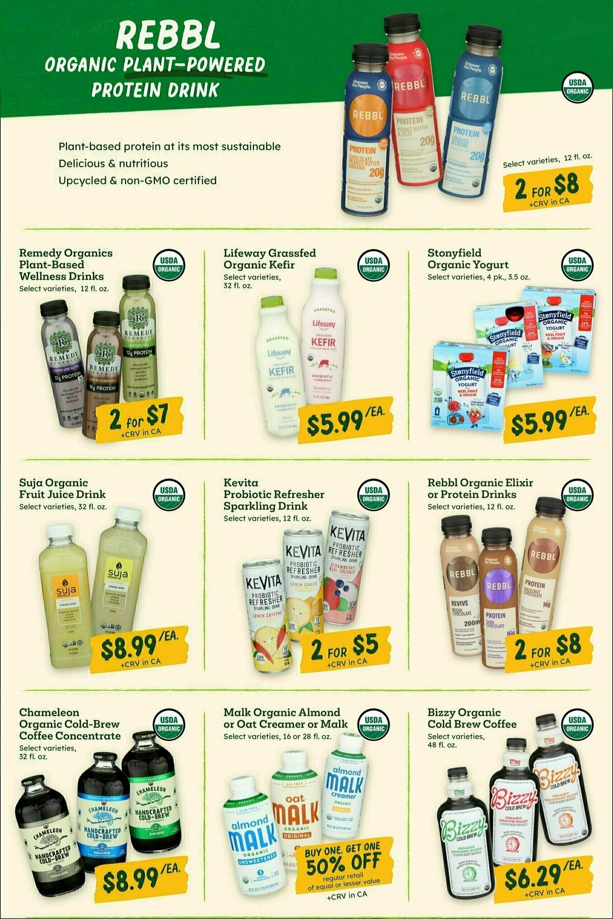Sprouts Farmers Market Deals of the Month Weekly Ad from January 1