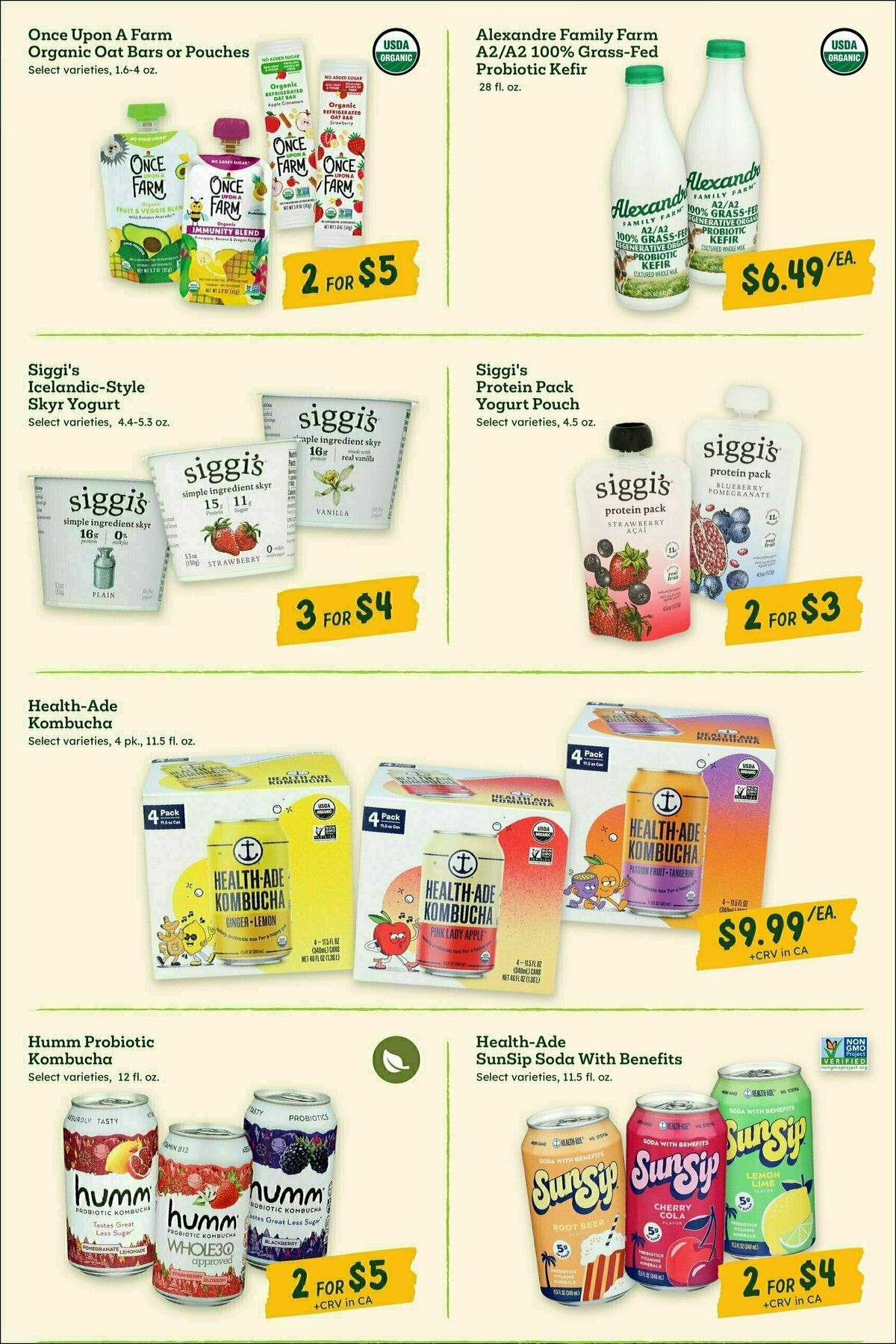 Sprouts Farmers Market Deals of the Month Weekly Ad from January 1