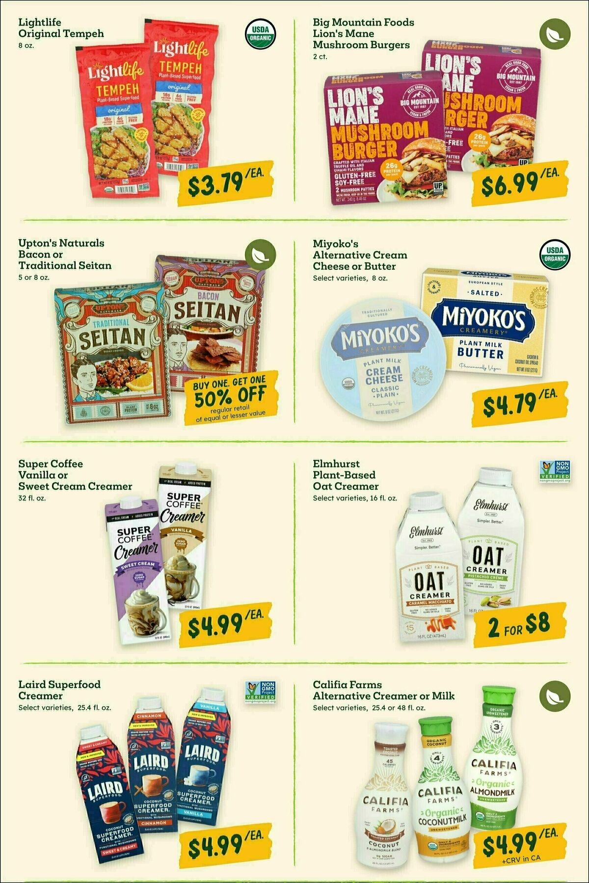 Sprouts Farmers Market Deals of the Month Weekly Ad from January 1