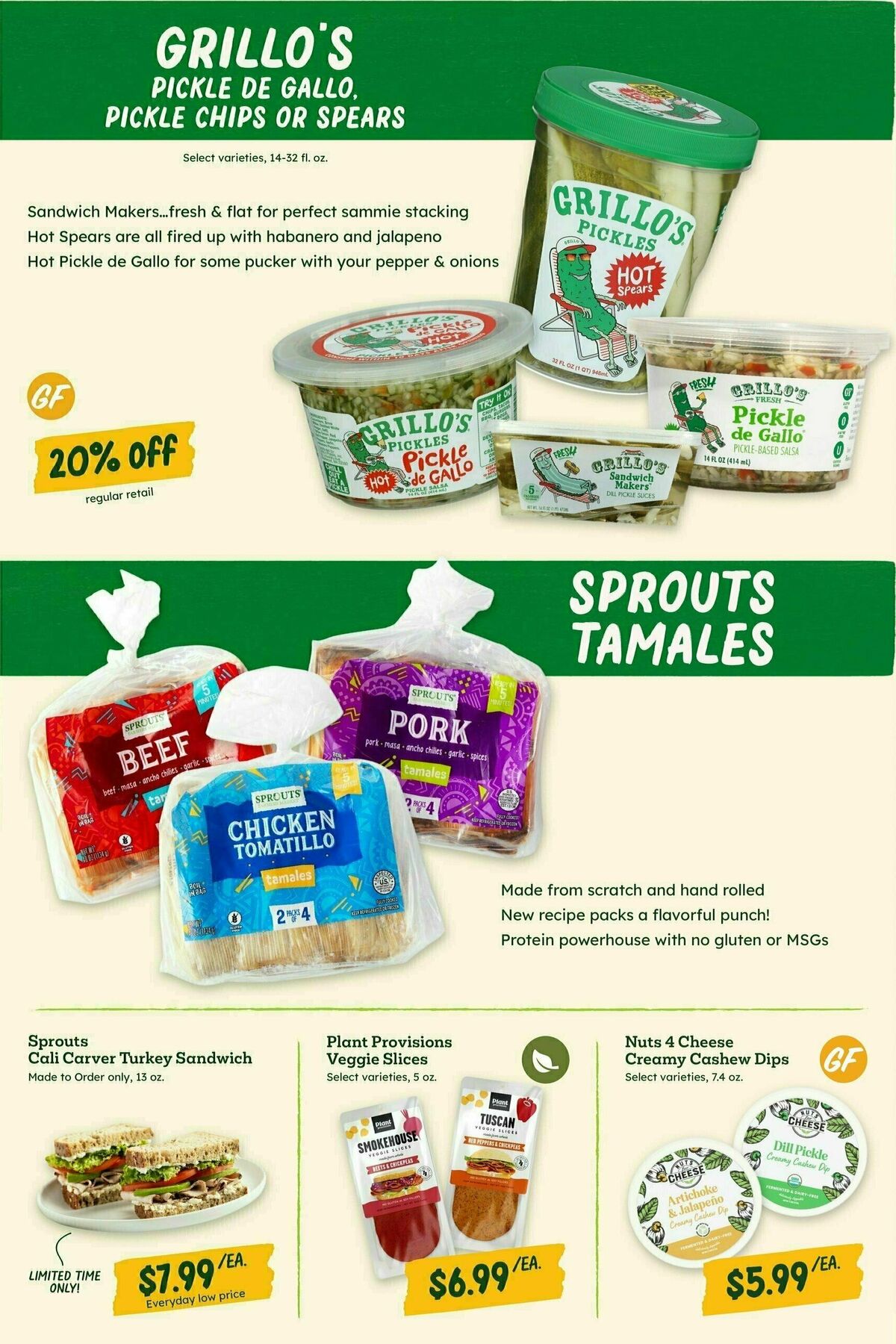 Sprouts Farmers Market Deals of the Month Weekly Ad from January 1