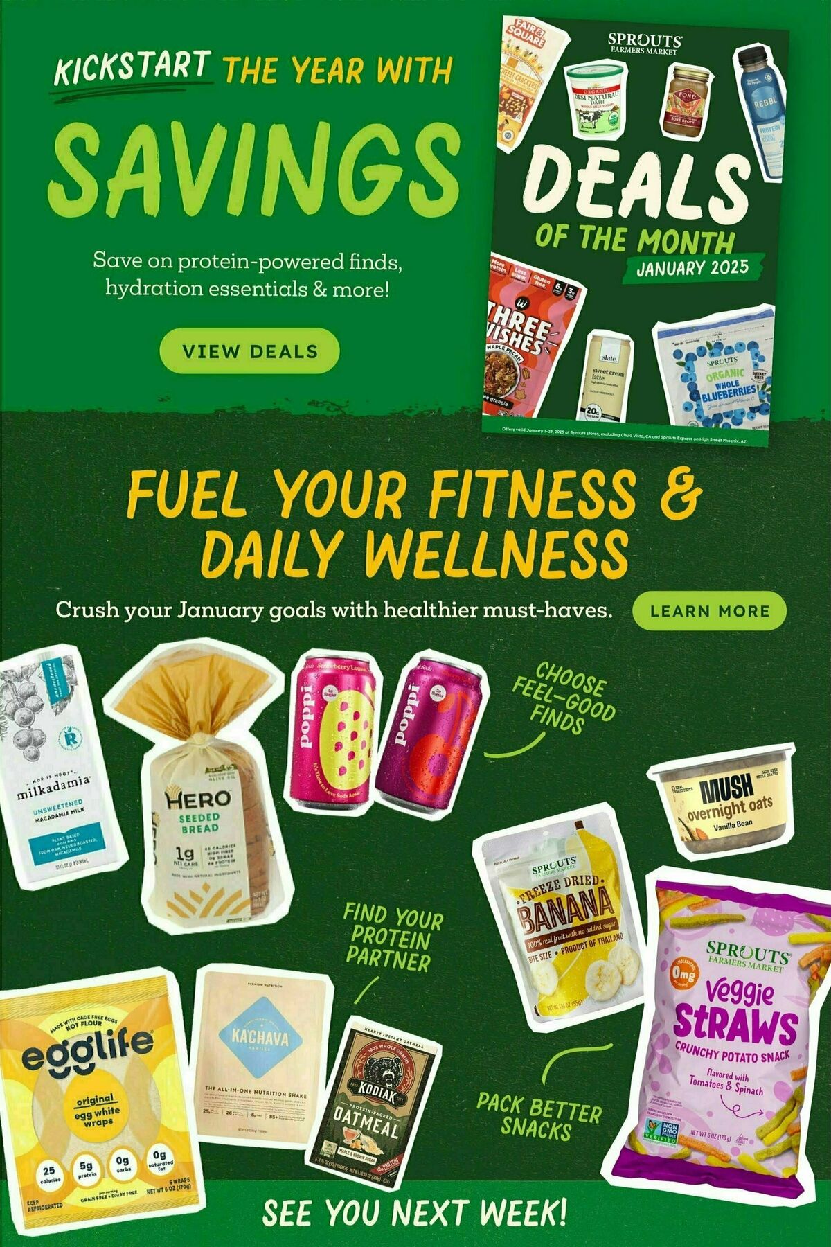 Sprouts Farmers Market Weekly Ad from January 22