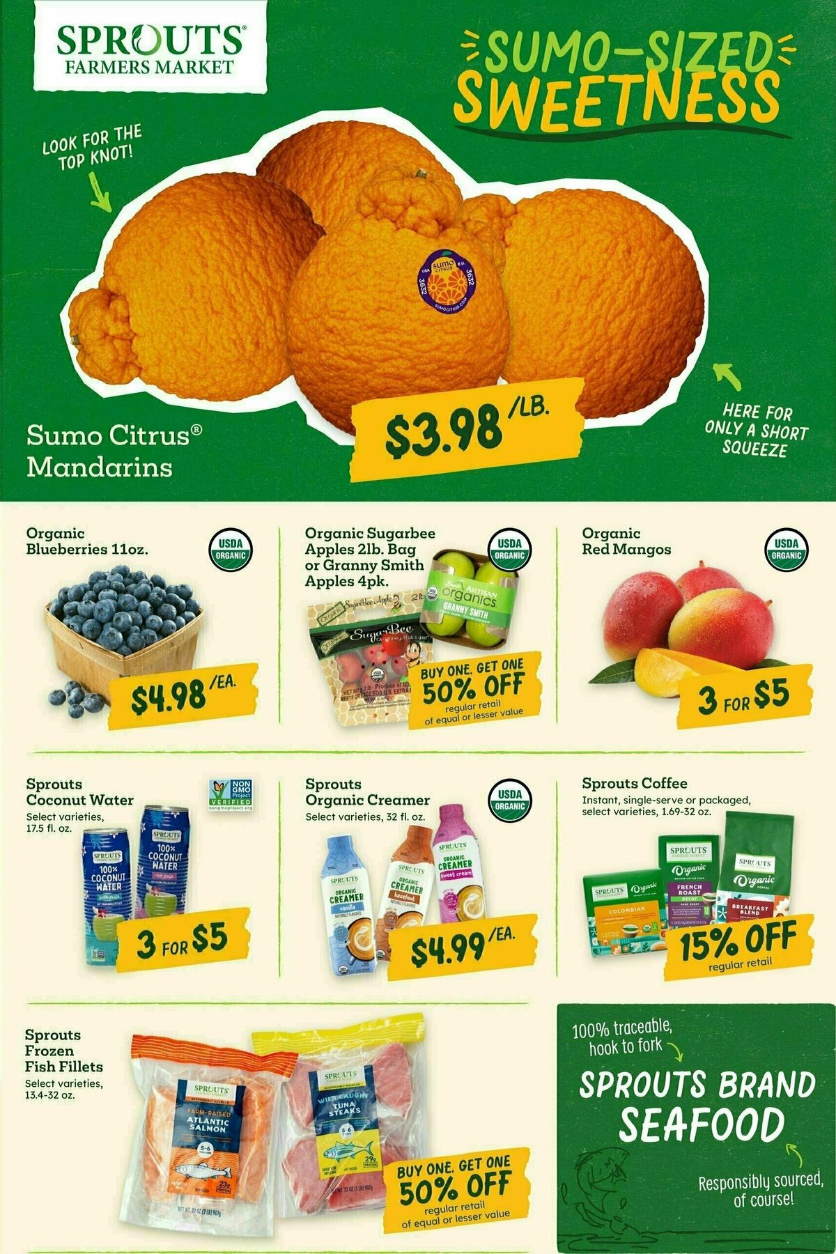 Sprouts Farmers Market Weekly Ad from January 22