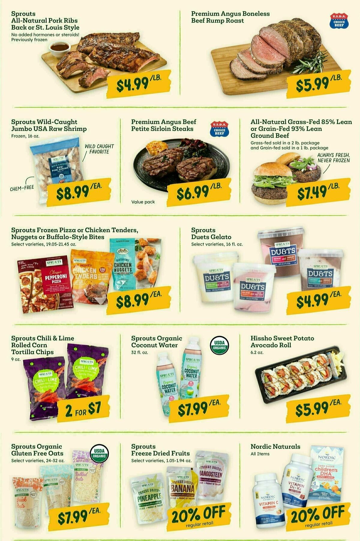 Sprouts Farmers Market Weekly Ad from January 22