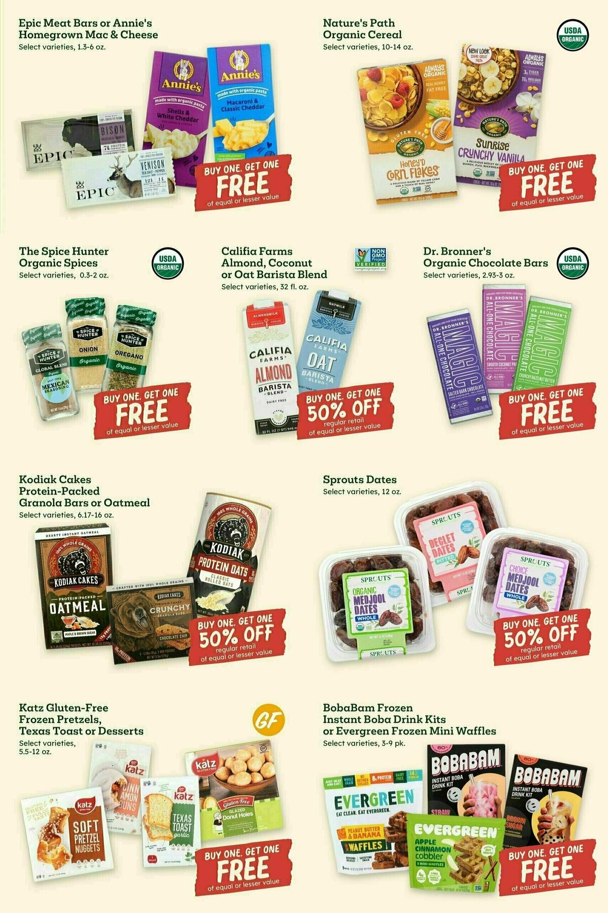Sprouts Farmers Market Weekly Ad from January 29