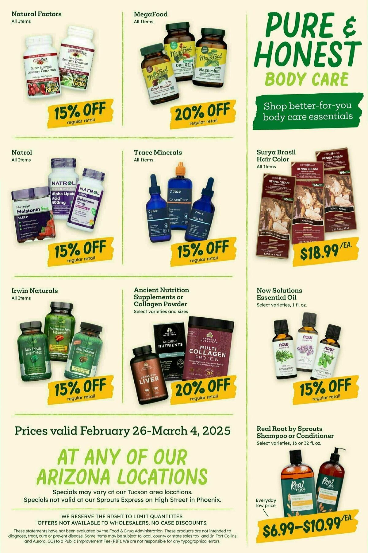 Sprouts Farmers Market Weekly Ad from February 26