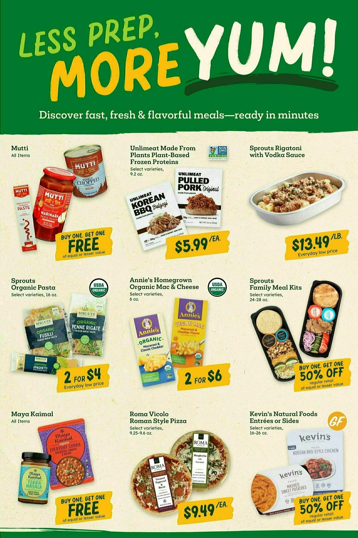 Sprouts Farmers Market Weekly Ad from March 19