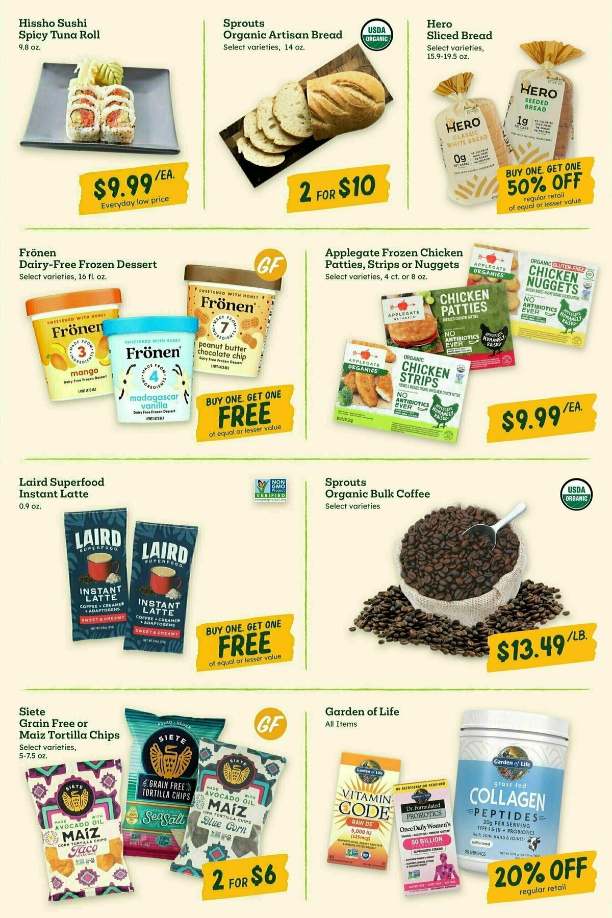 Sprouts Farmers Market Weekly Ad from March 26